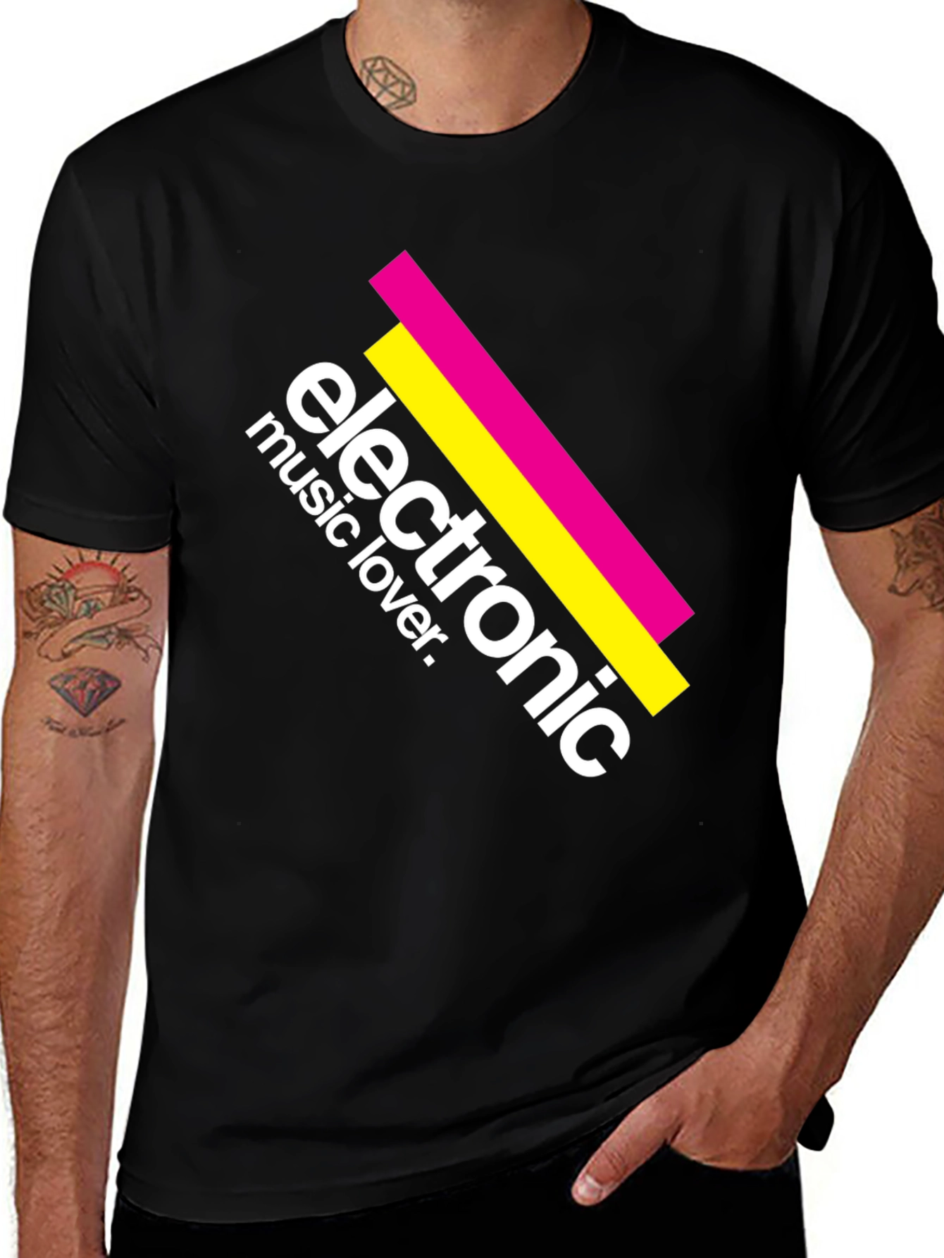 Variant 7 of Electronic Music Lover Graphic T-Shirt