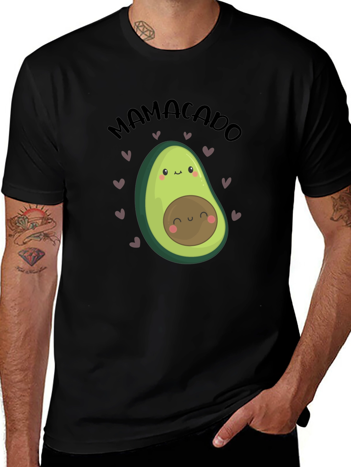 Variant 3 of Mamacado Avocado Mother & Baby Graphic T-Shirt