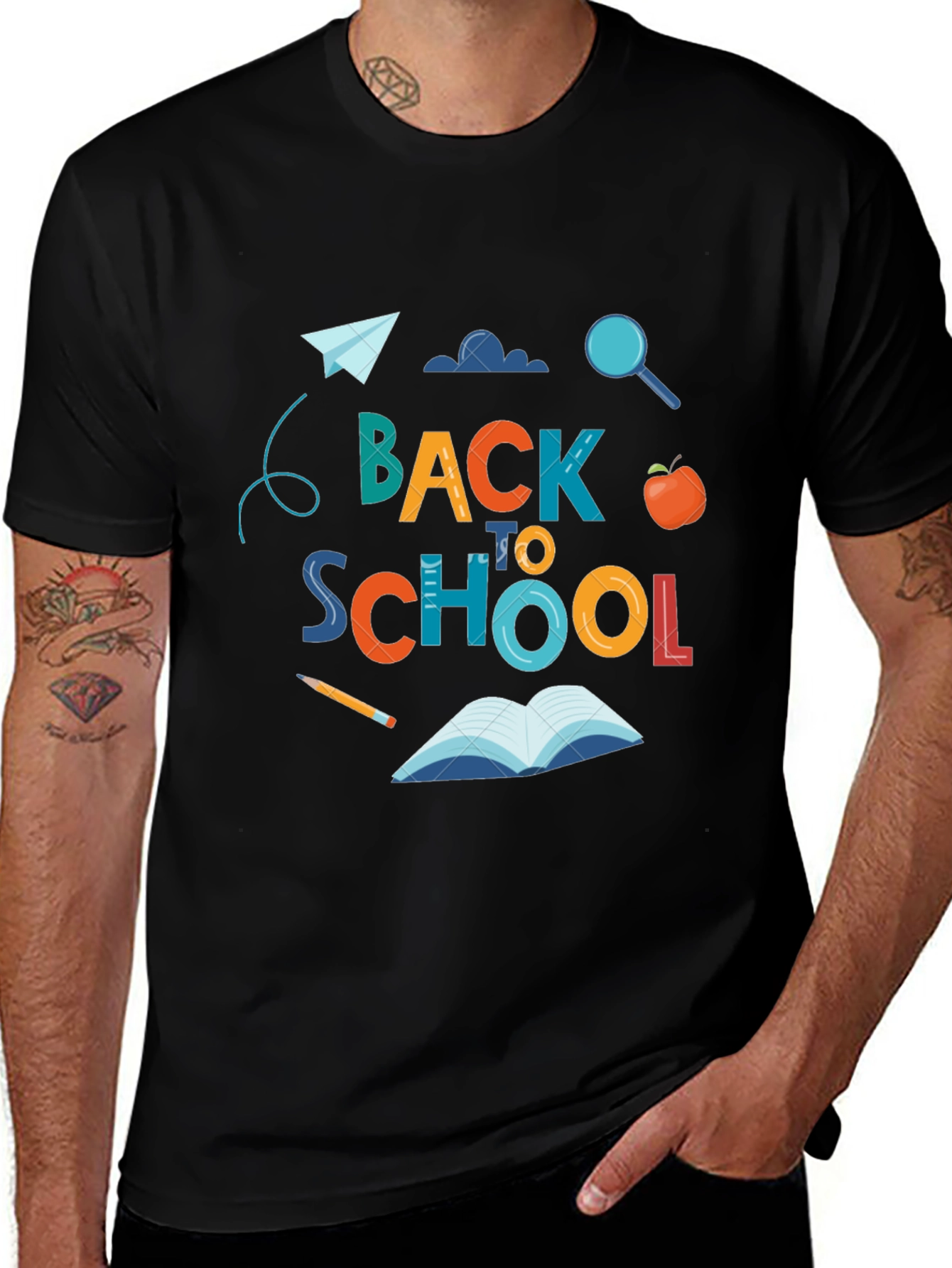 Variant 4 of Back to School Graphic Tee