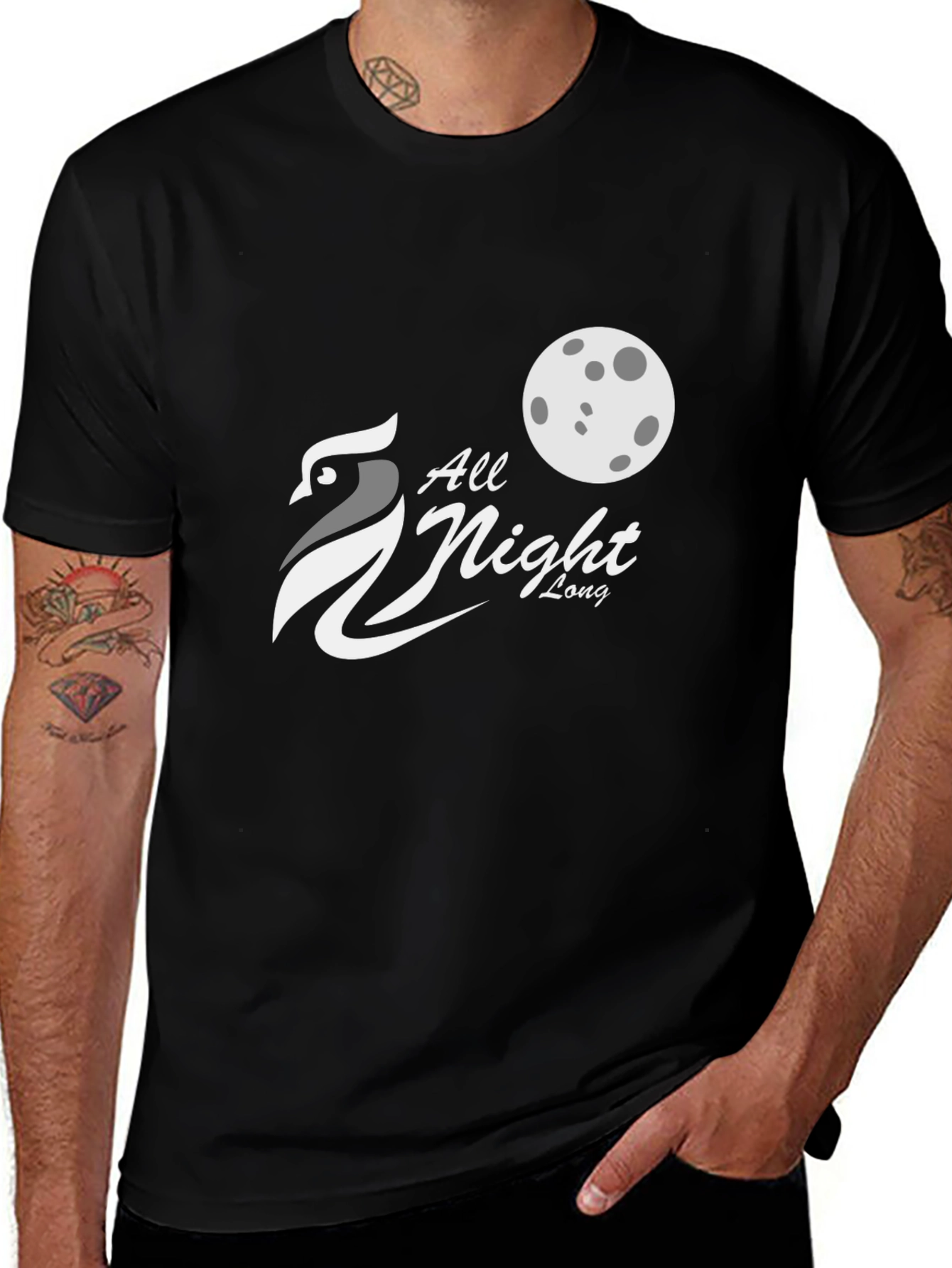 All Night Long Graphic Tee - Comfort & Style