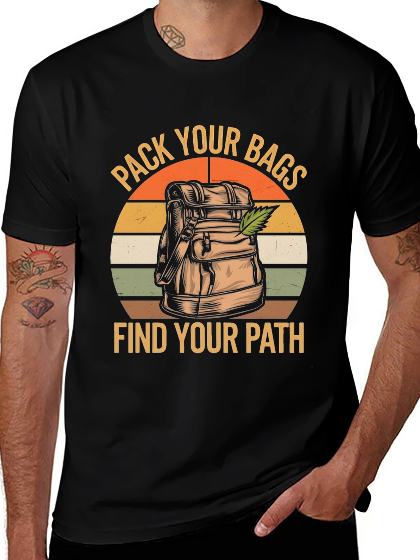 Variant 28 of Adventure Awaits: Pack Your Bags T-Shirt
