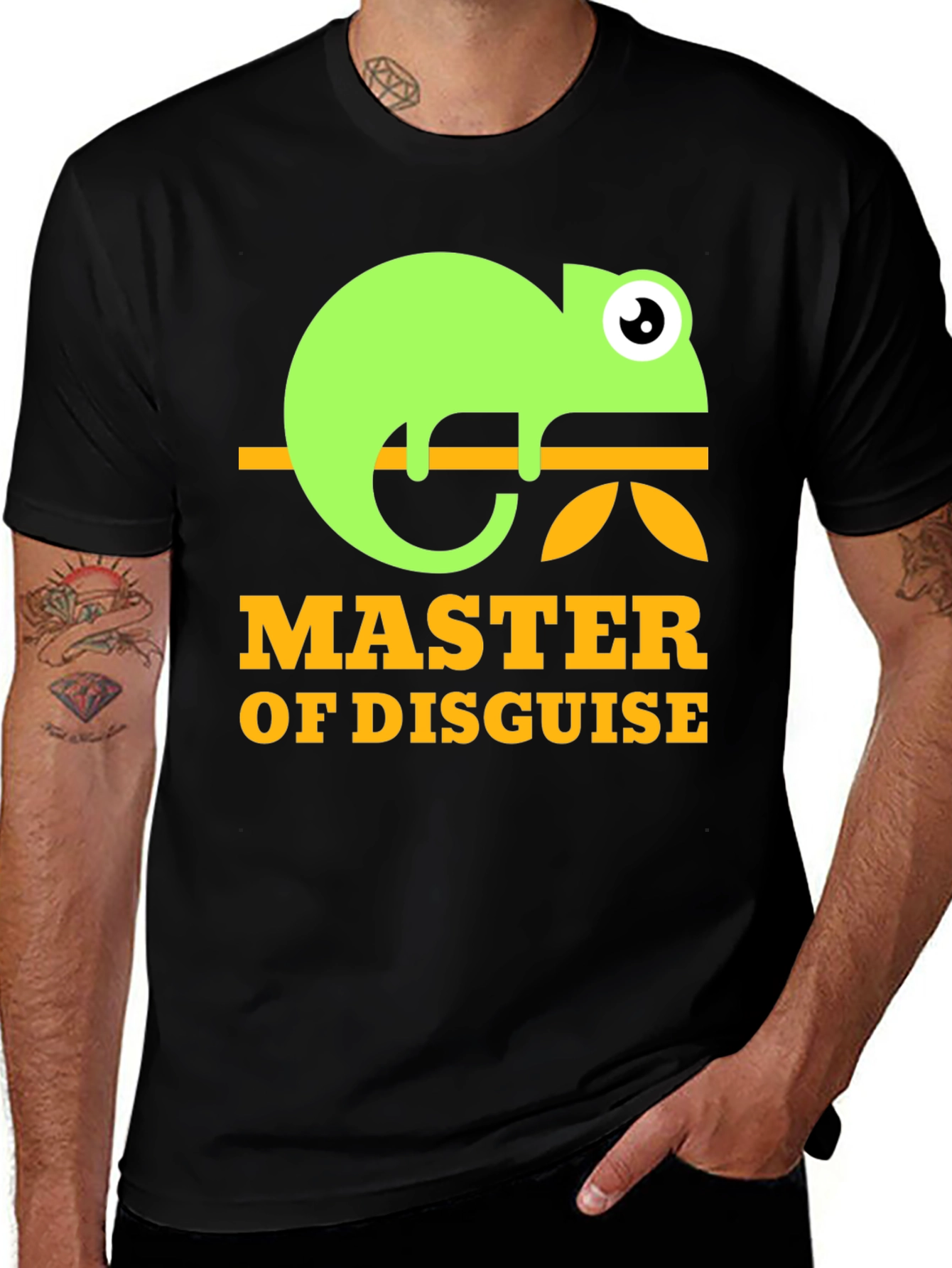Variant 18 of Master of Disguise Chameleon T-Shirt
