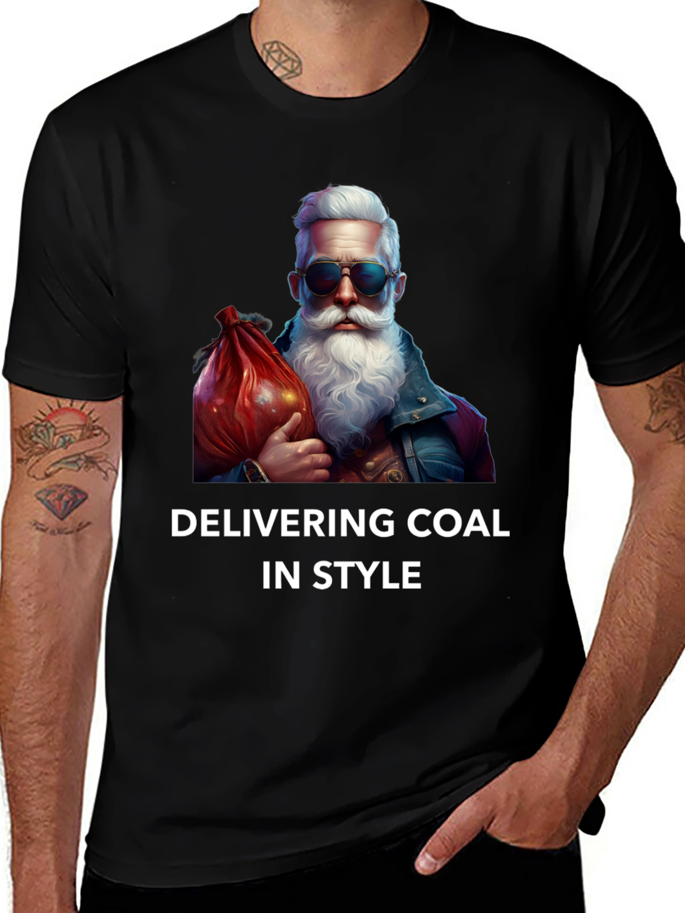 Delivering Coal In Style Graphic Tee