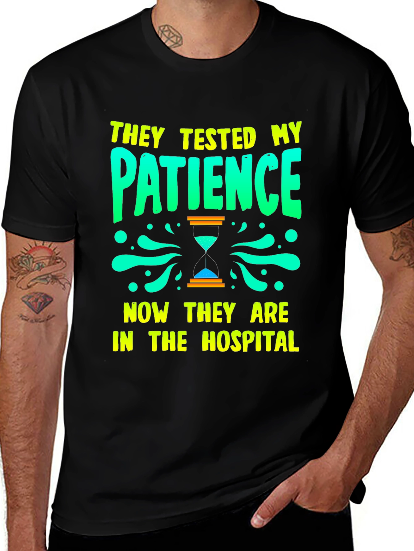 Variant 23 of They Tested My Patience T-Shirt