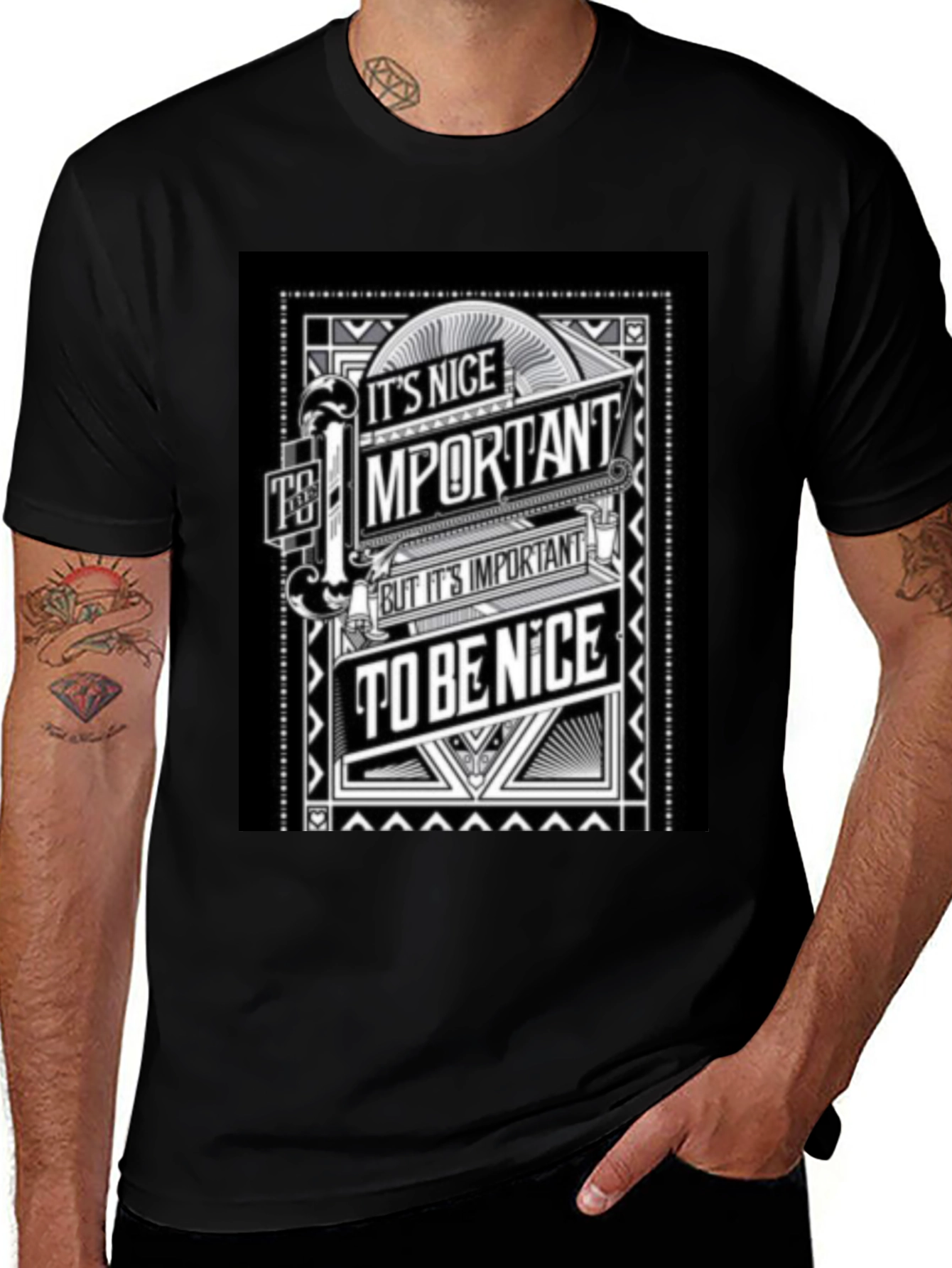 Variant 11 of It's Nice to Be Important T-Shirt