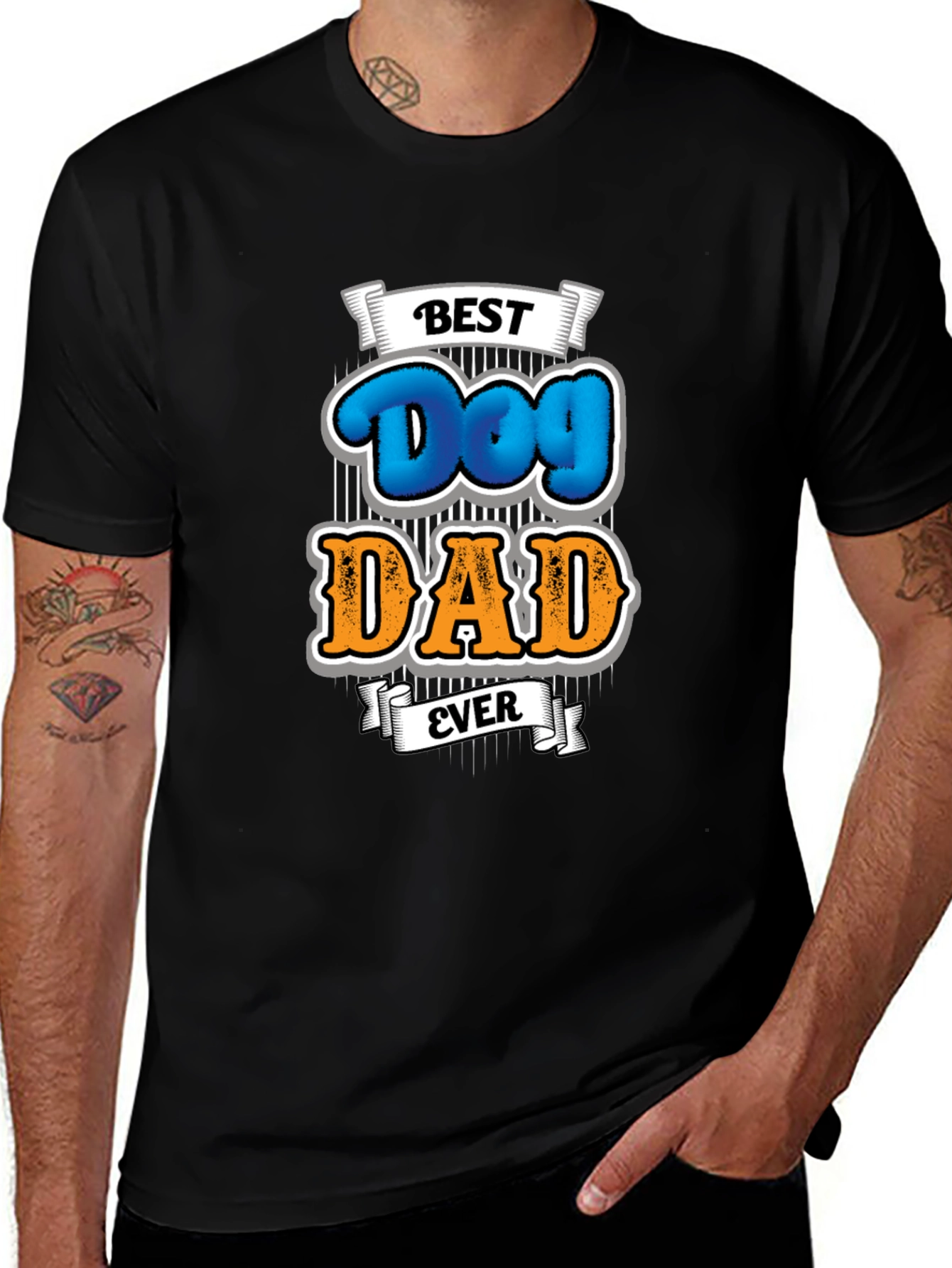 Variant 8 of Best Dog Dad Ever T-Shirt, Father's Day Gift