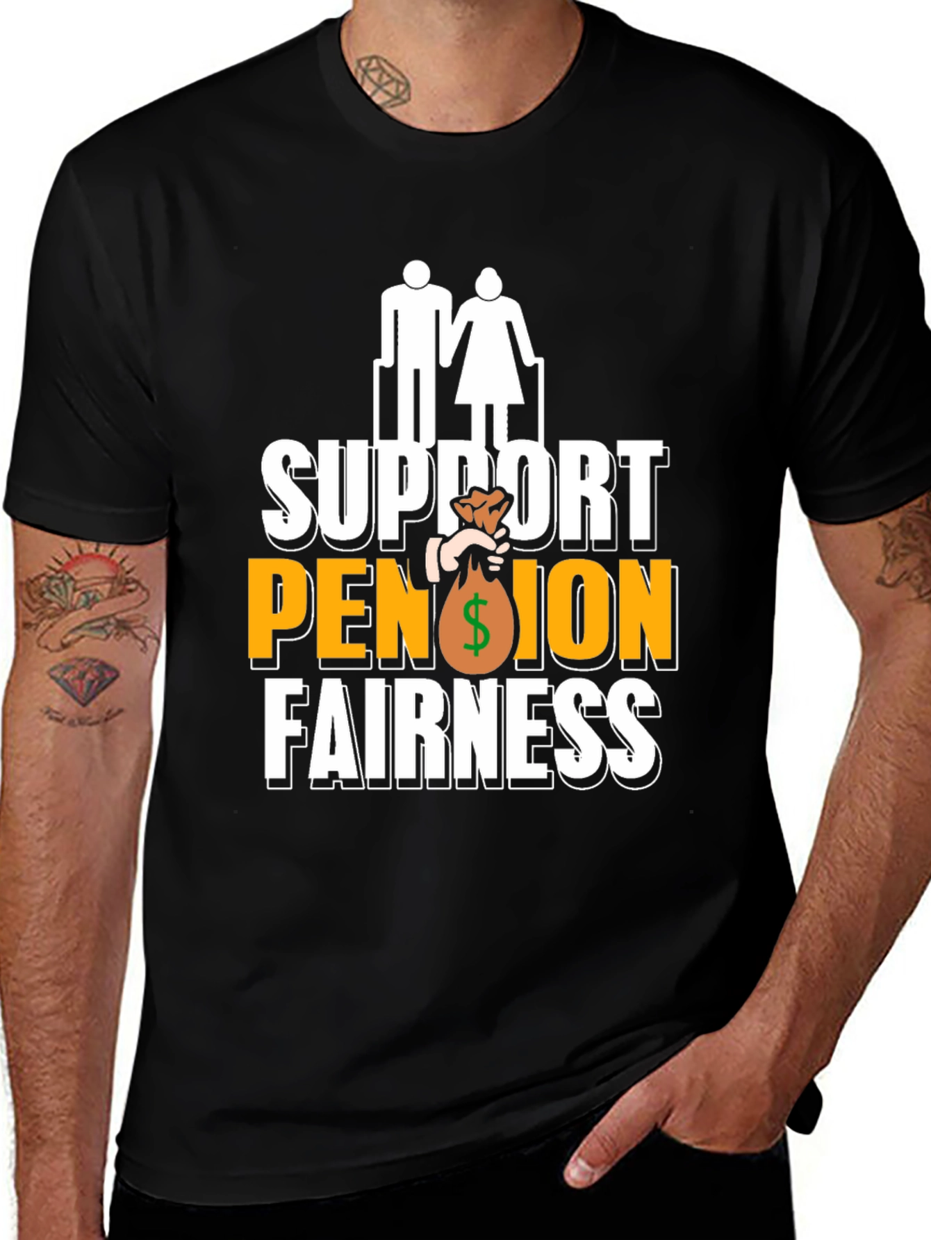 Support Pension Fairness T-Shirt