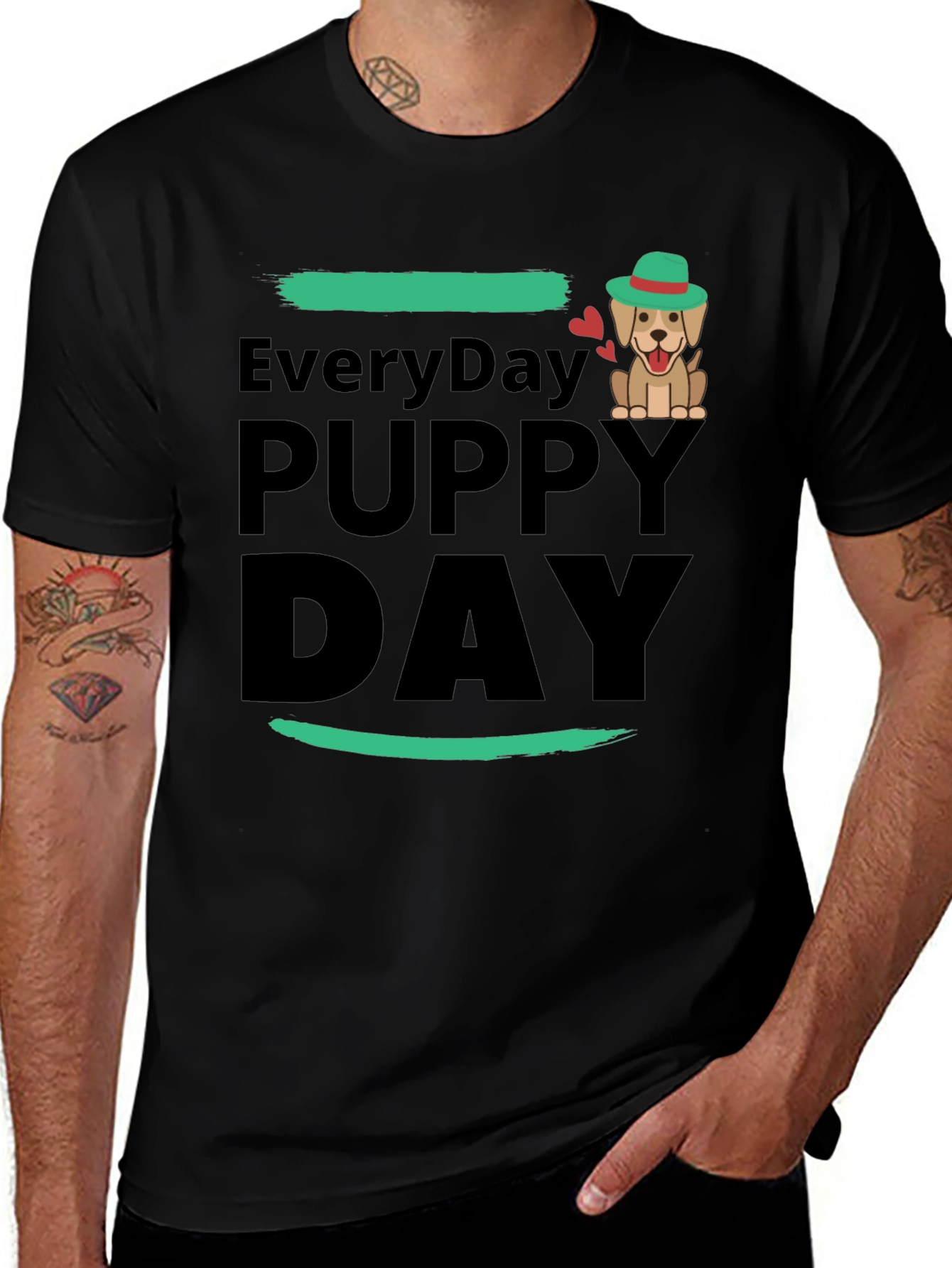 Variant 17 of Everyday Puppy Day T-Shirt