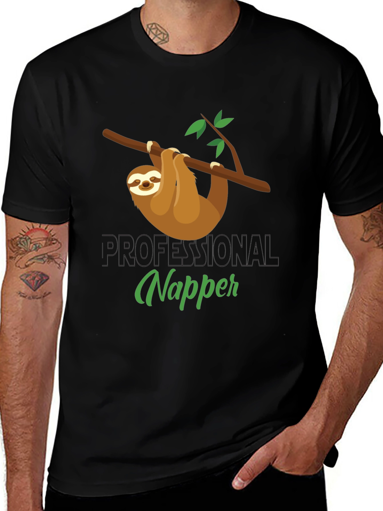 Professional Napper Sloth T-Shirt