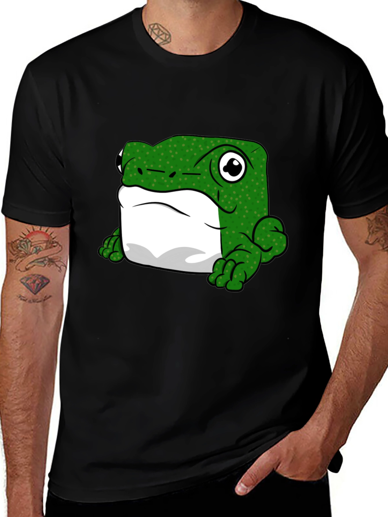 Variant 23 of Frog Graphic Tee - Fun & Unique Design