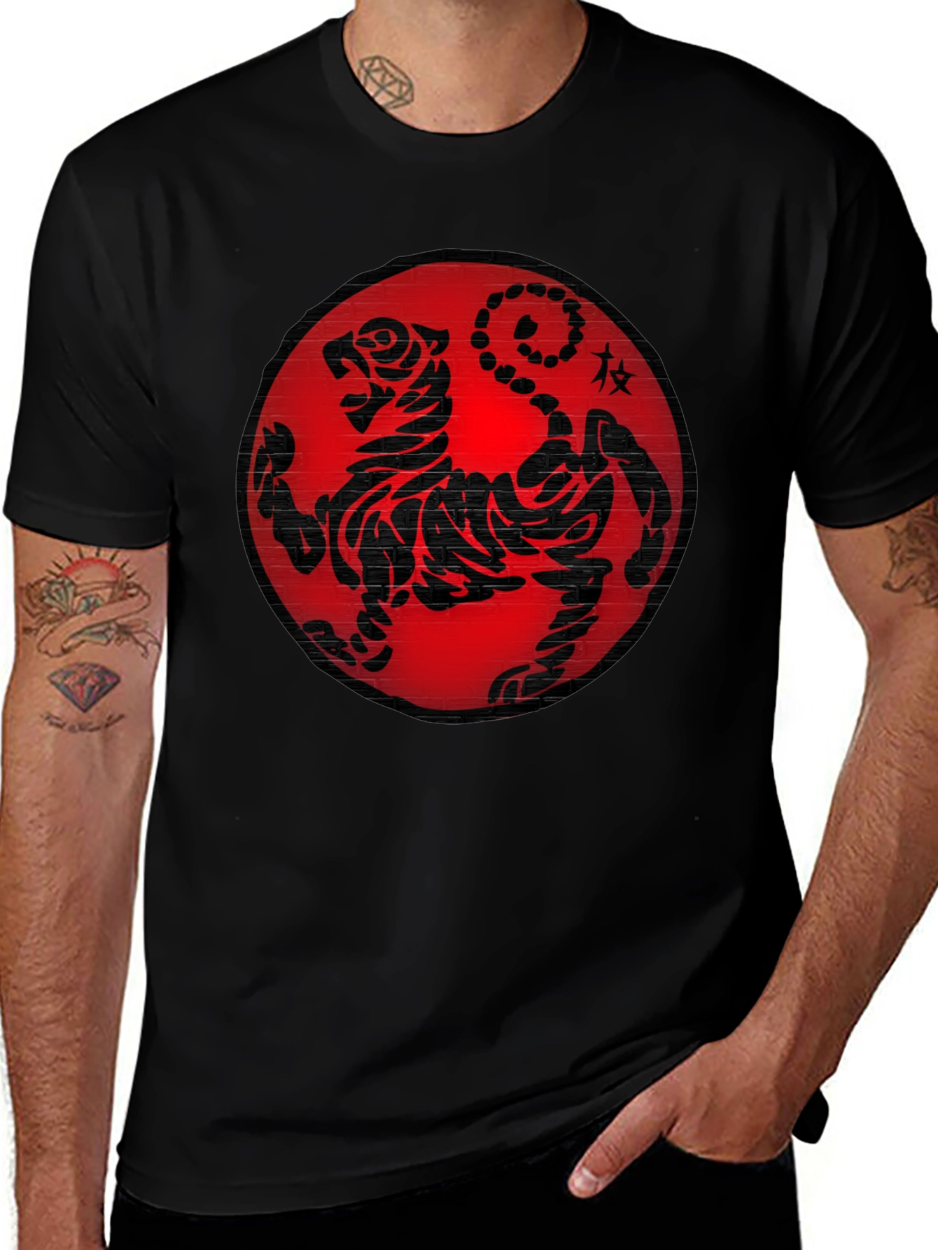 Cobra Kai Tiger Dojo Black T-Shirt