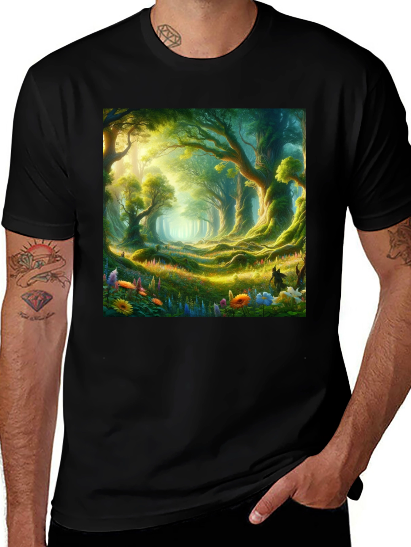 Variant 8 of Enchanted Forest Graphic Tee