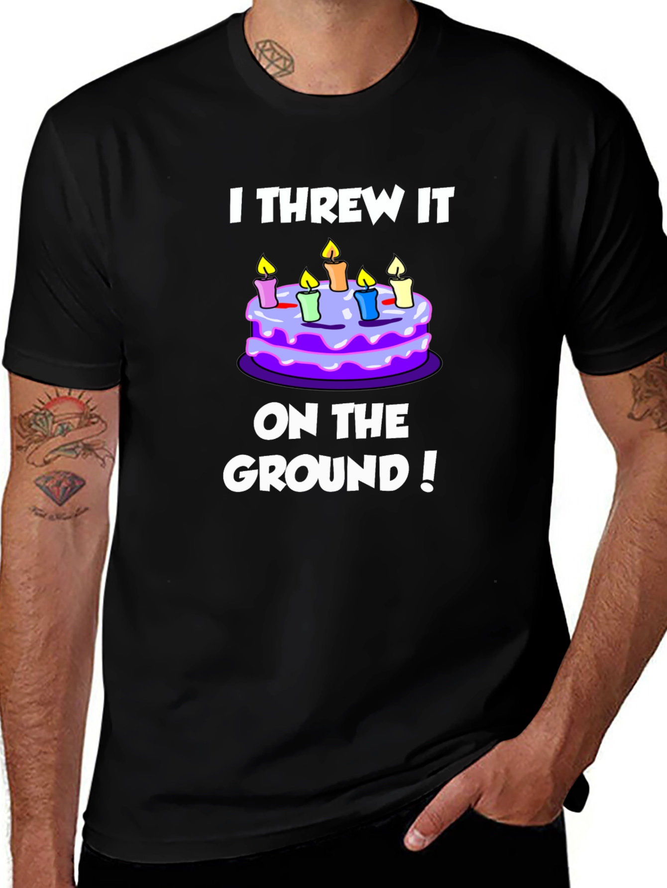 Variant 24 of I Threw It On The Ground! Graphic T-Shirt