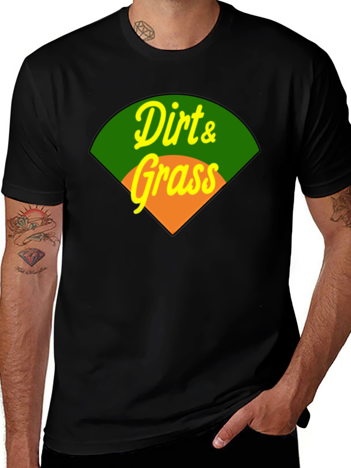 Variant 26 of Dirt & Grass Baseball Field T-Shirt