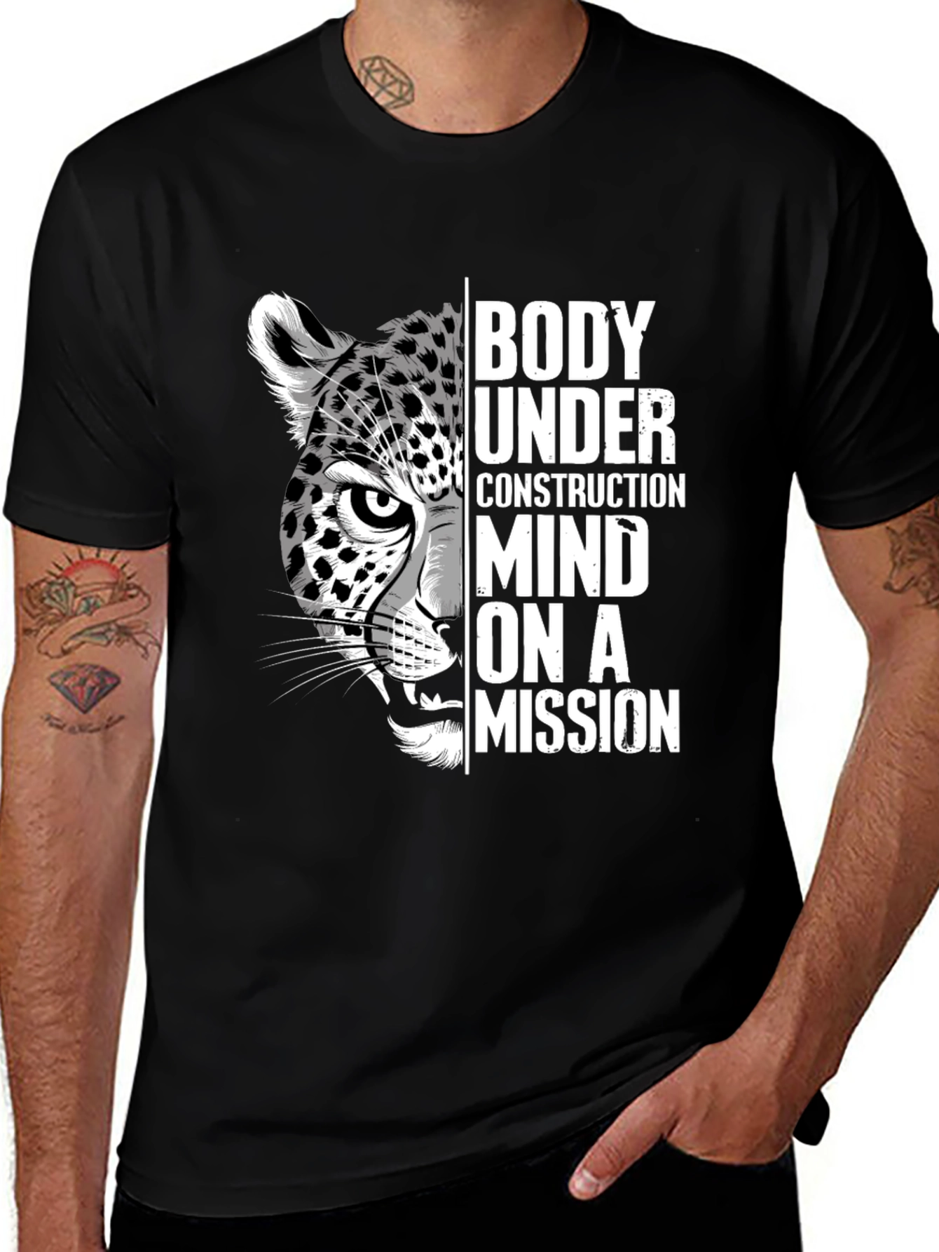 Variant 8 of Body Under Construction T-Shirt