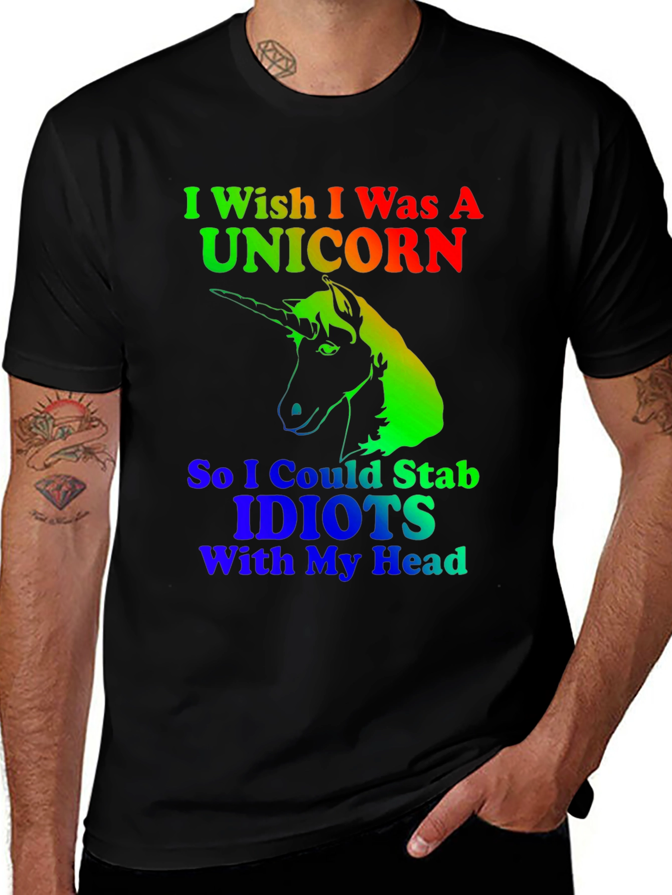 Variant 10 of I Wish I Was A Unicorn T-Shirt