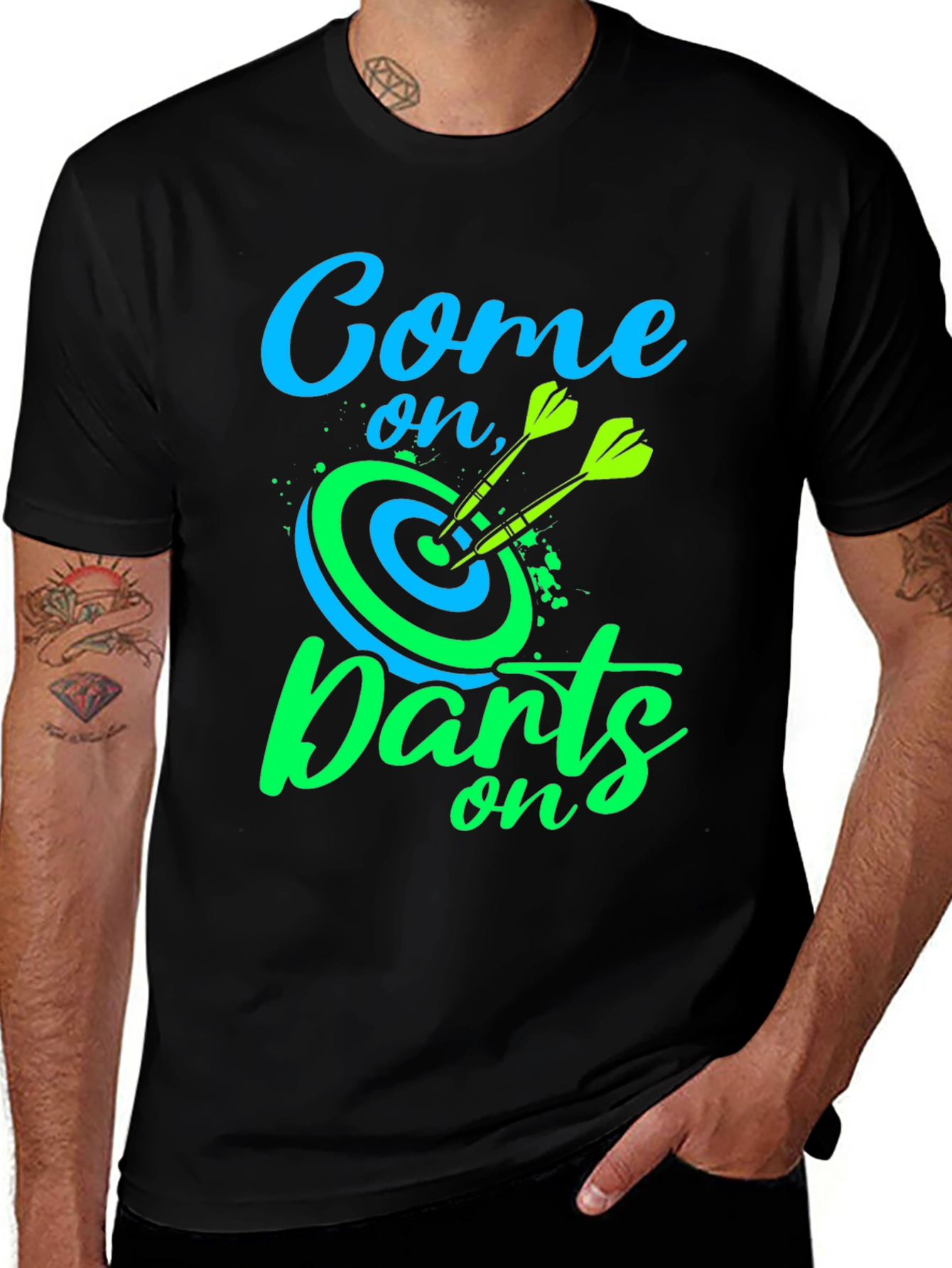 Variant 23 of Come On, Darts! Graphic Tee