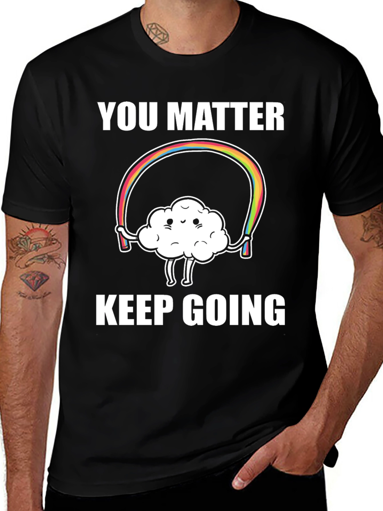 Variant 3 of You Matter Keep Going Graphic Tee