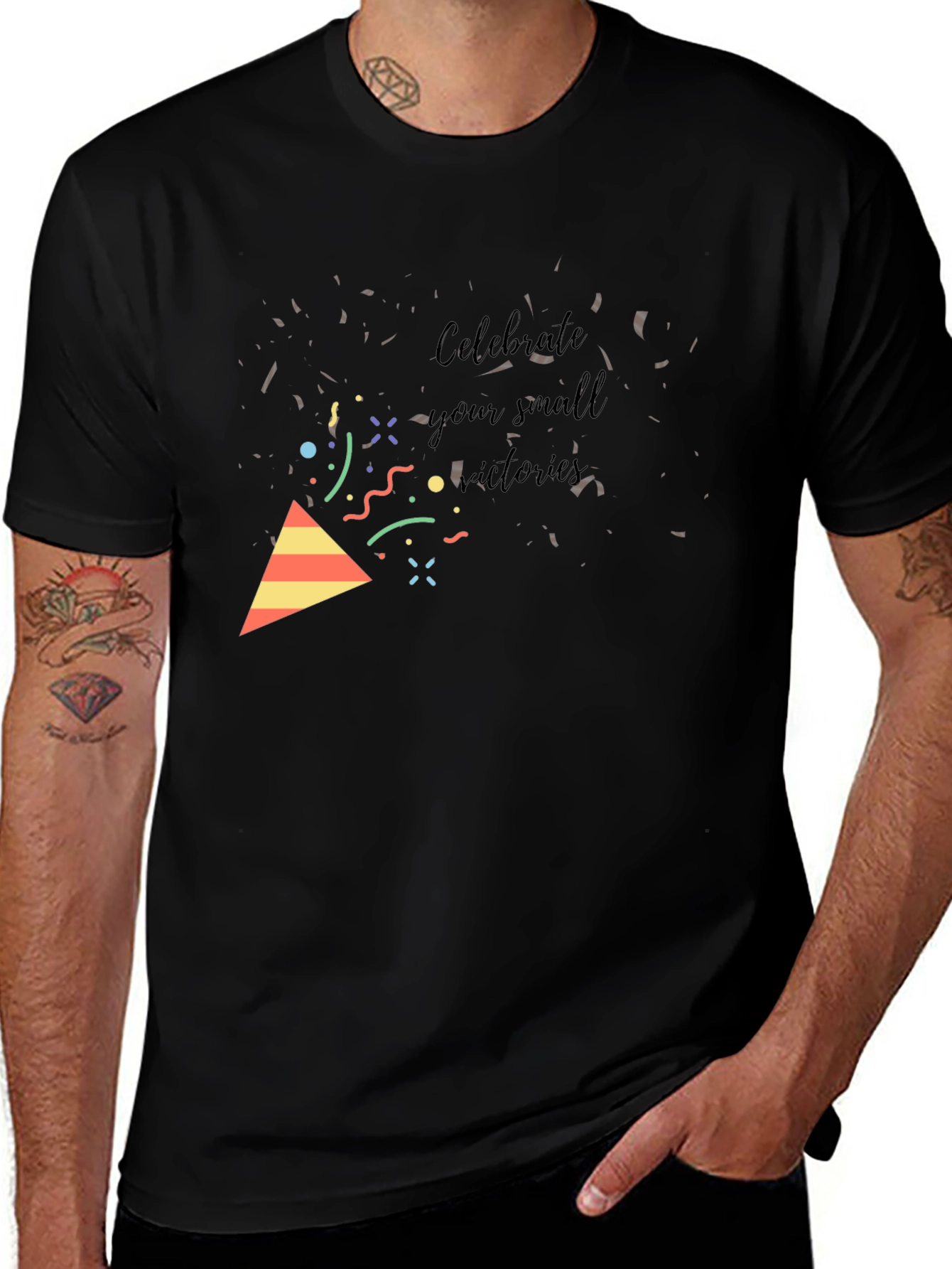 Variant 18 of Celebrate Small Victories Graphic T-Shirt