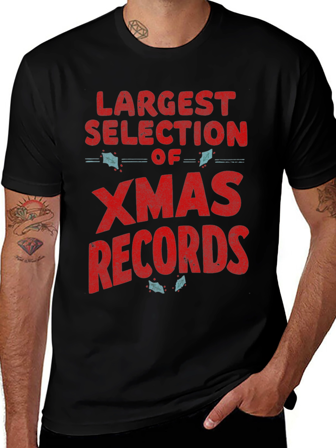 Largest Selection of Xmas Records T-Shirt