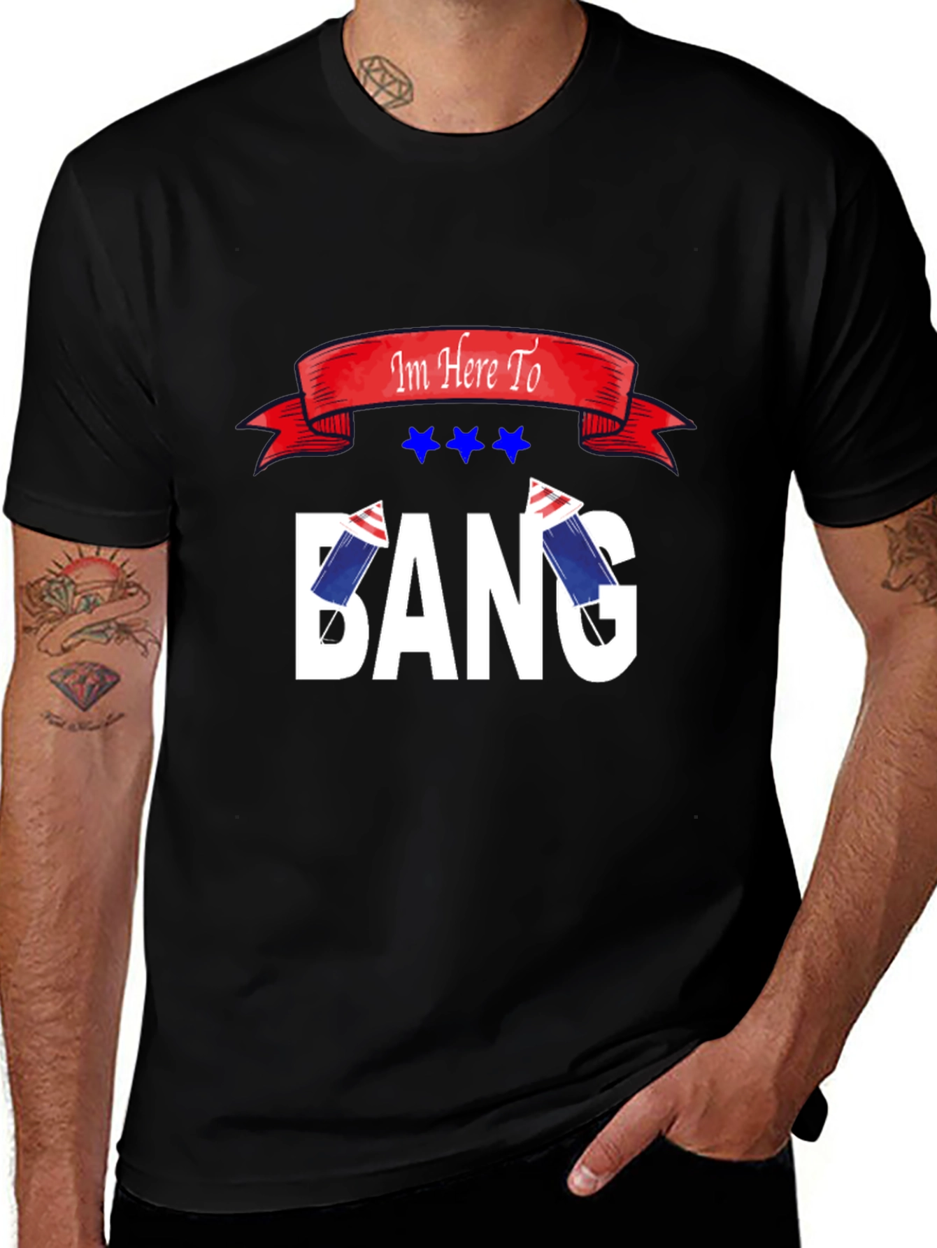 I'm Here To Bang T-Shirt