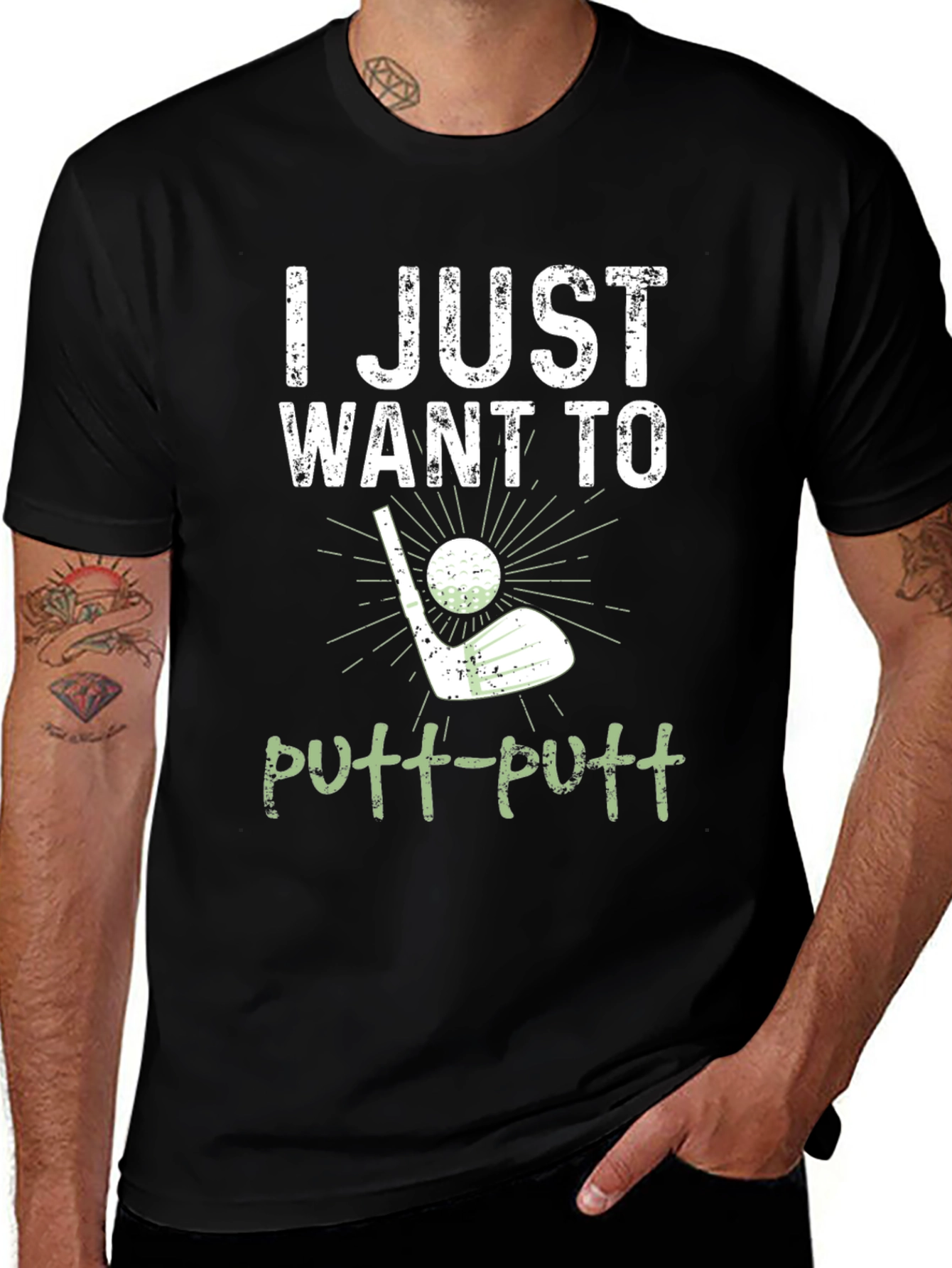 Variant 28 of Putt-Putt Golf T-Shirt - Funny Golfing Tee