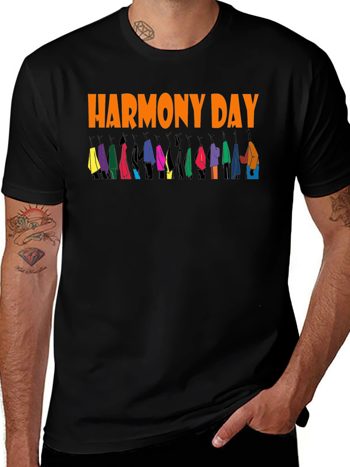 Harmony Day Graphic T-Shirt