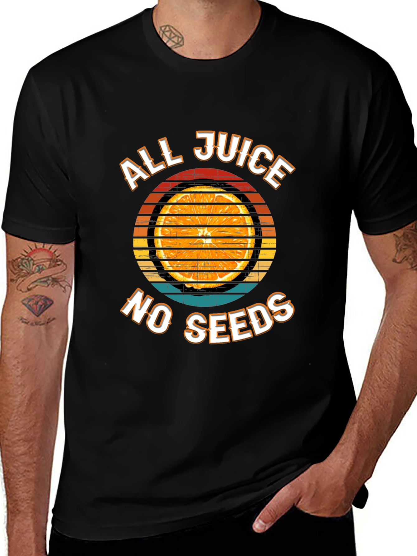 Variant 3 of All Juice No Seeds Graphic Tee