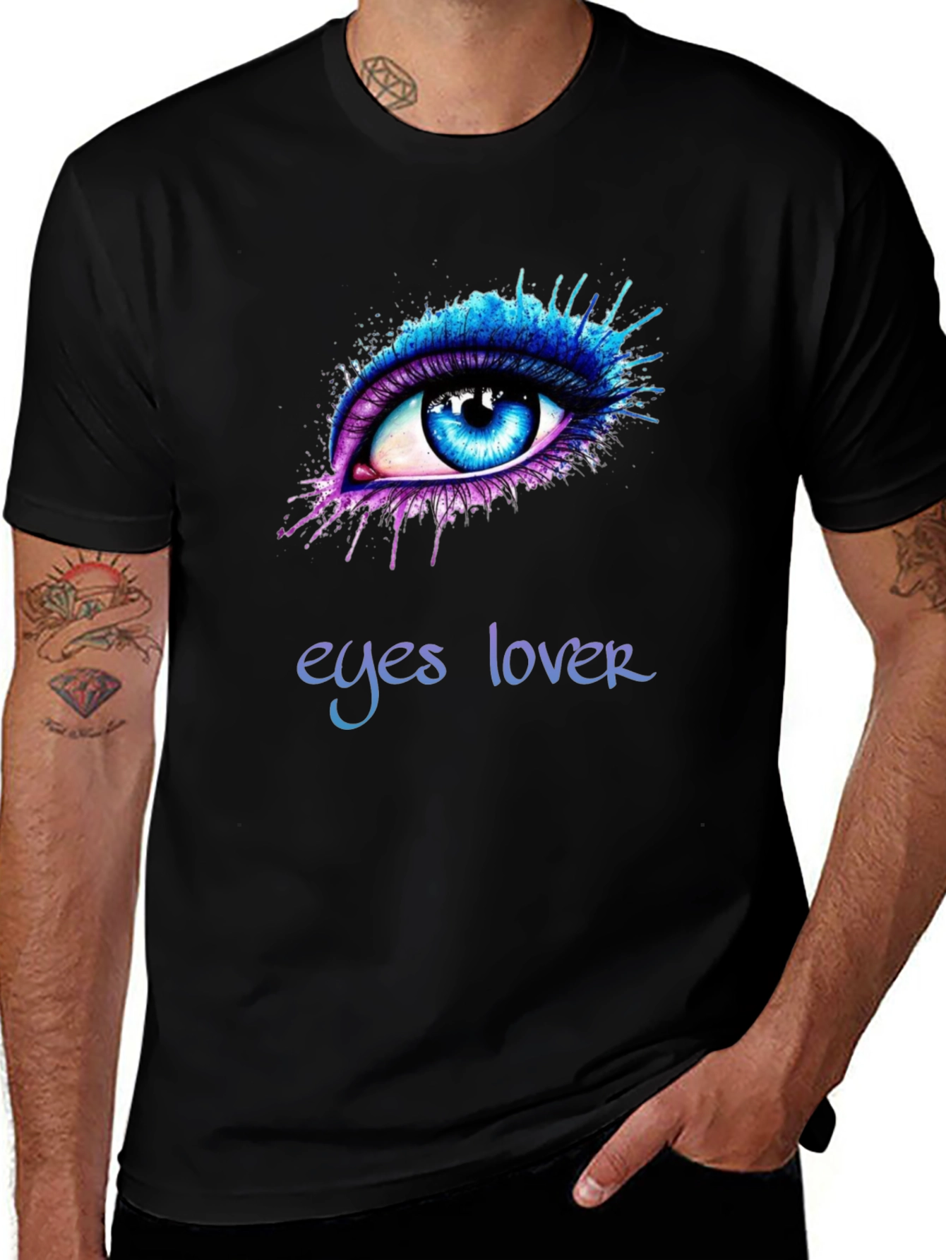 Variant 27 of Eyes Lover Graphic Tee - Stylish Unisex T-Shirt