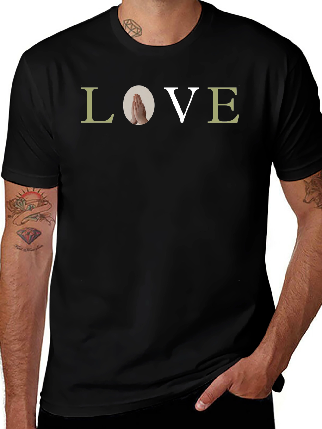 Variant 11 of Love Graphic Print T-Shirt - Casual Tee