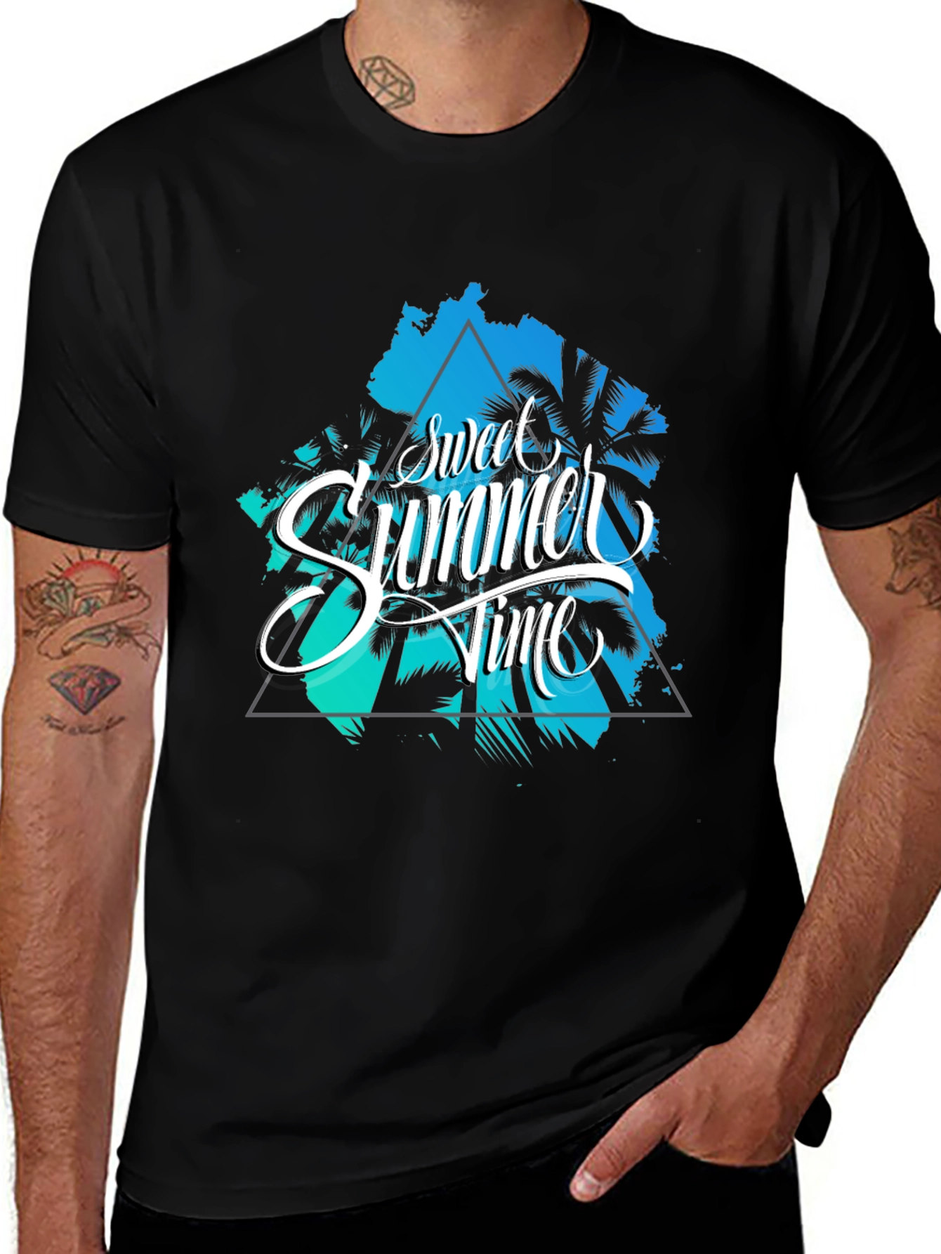Variant 6 of Sweet Summer Time Graphic T-Shirt