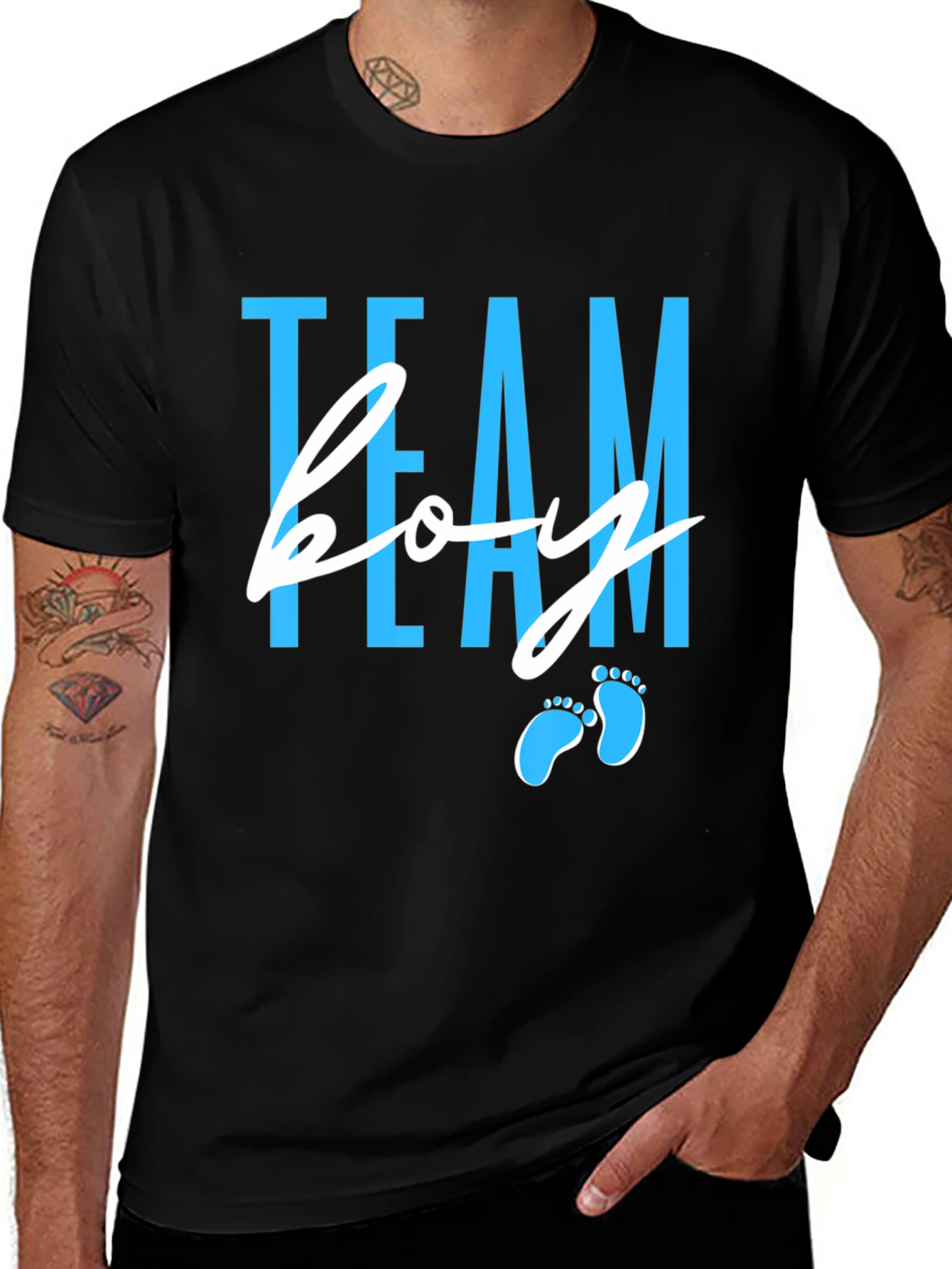 Team Boy Gender Reveal T-Shirt