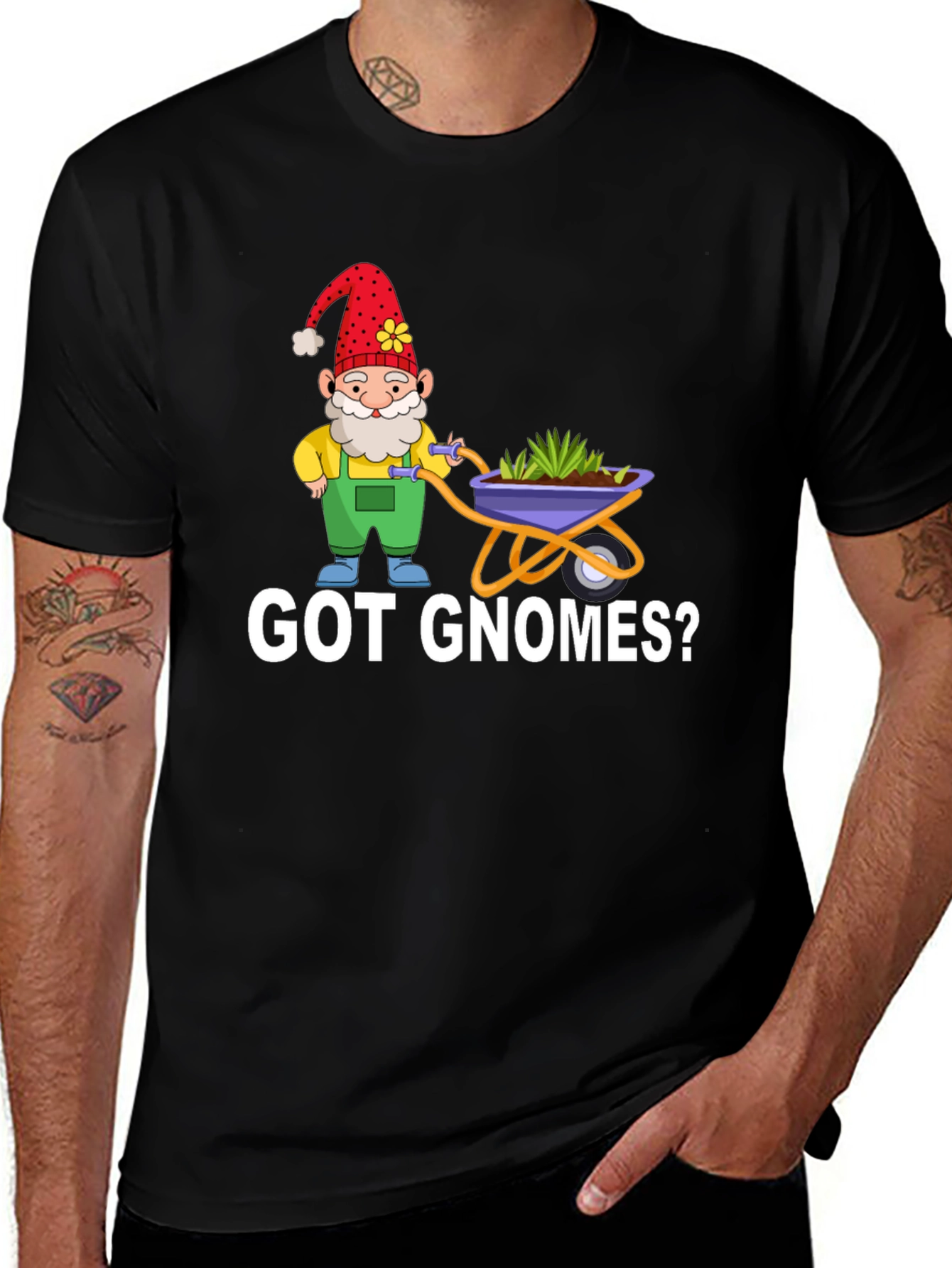 Variant 3 of Got Gnomes? Gardener Gnome T-Shirt