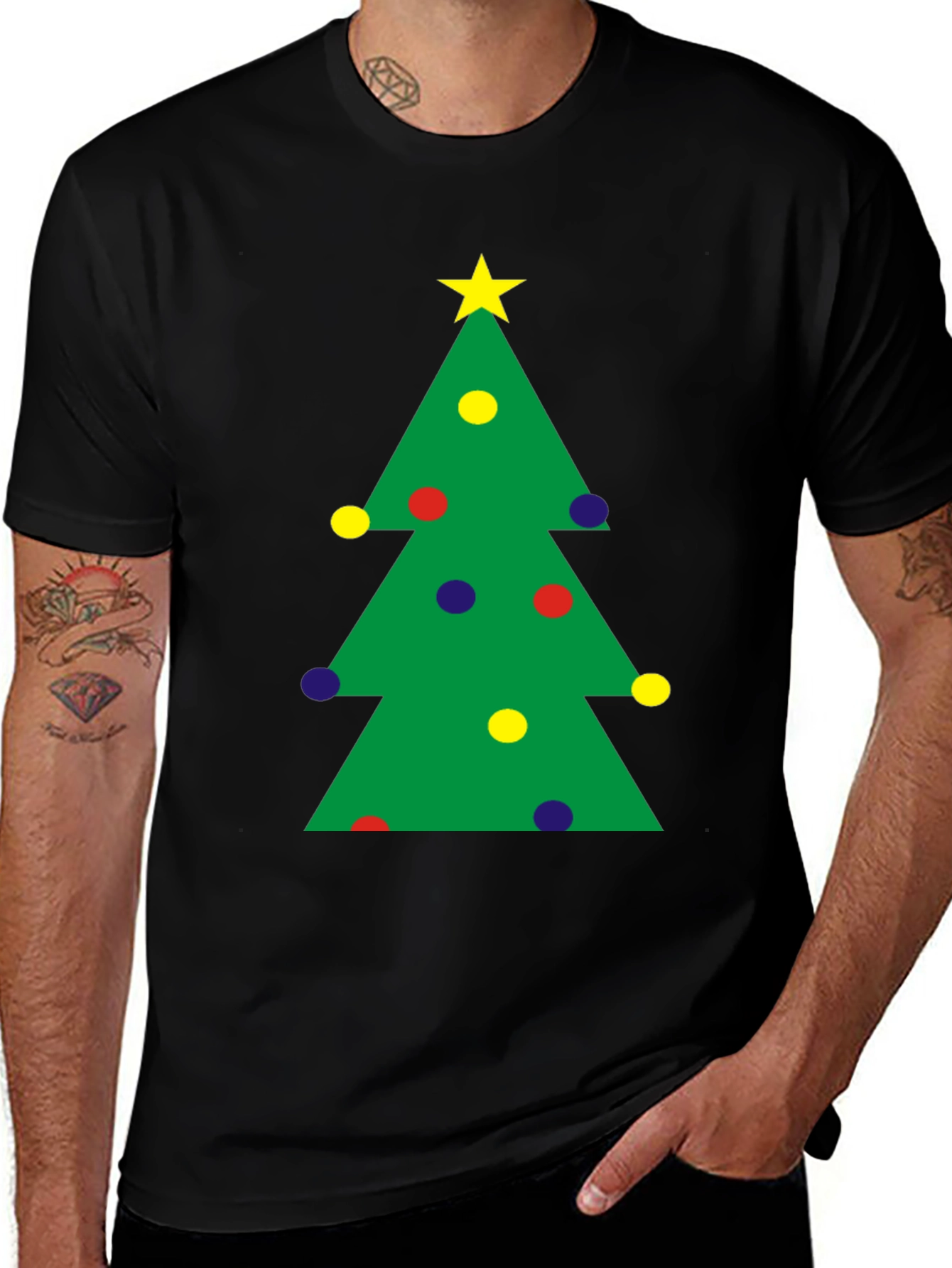 Variant 22 of Festive Christmas Tree Graphic Tee
