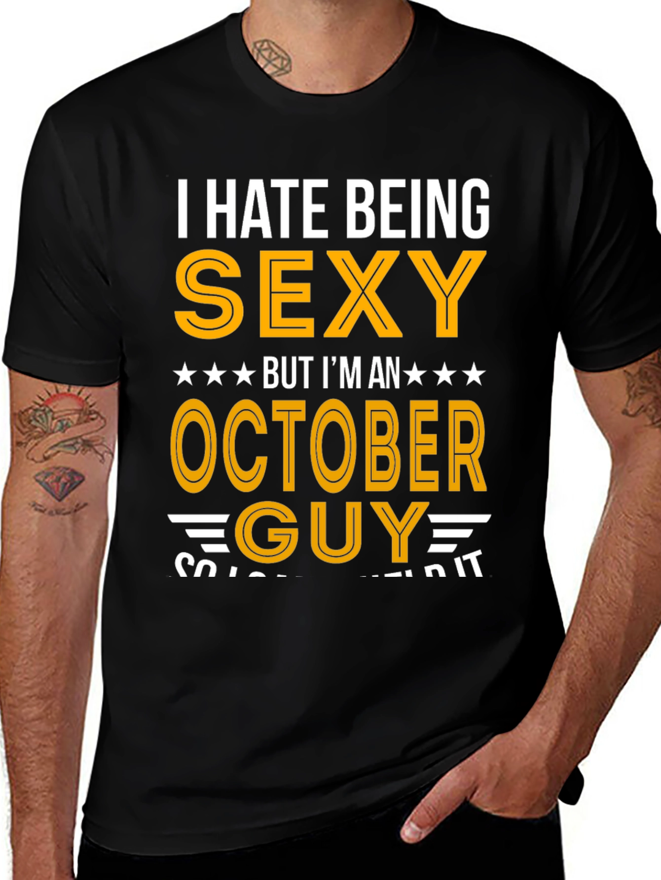 Variant 20 of Funny October Guy T-Shirt