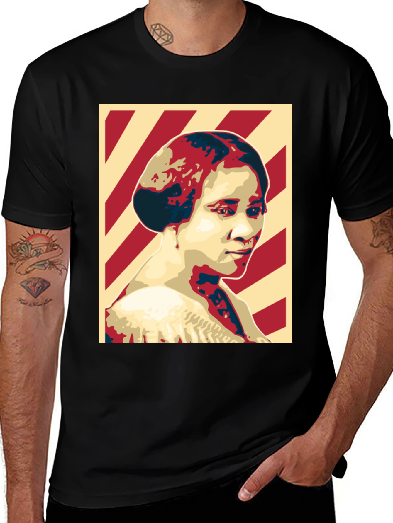 Variant 7 of Sojourner Truth Graphic Tee - Unisex Black T-Shirt
