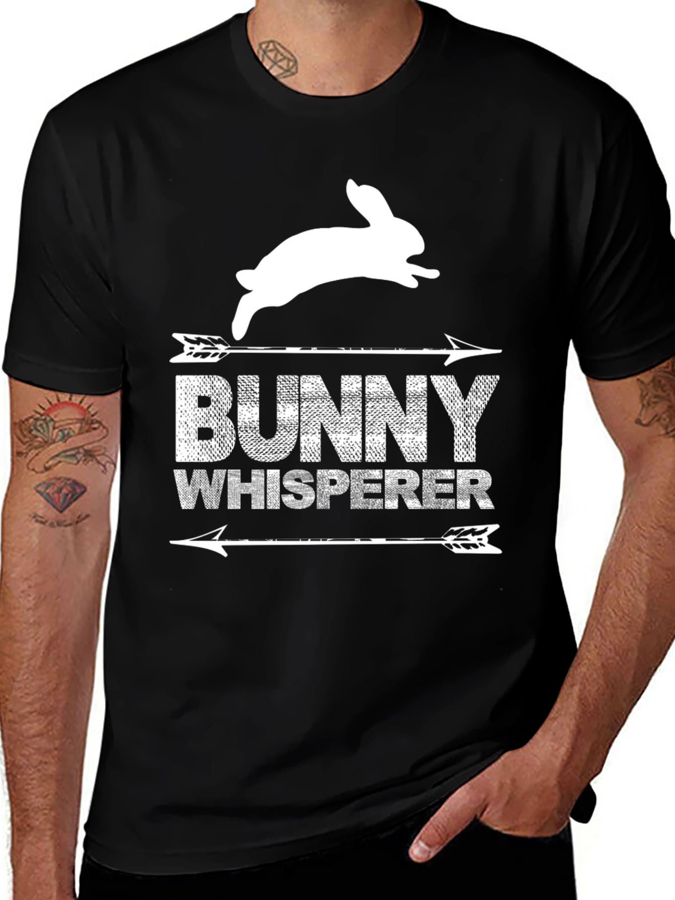 Variant 26 of Bunny Whisperer T-Shirt