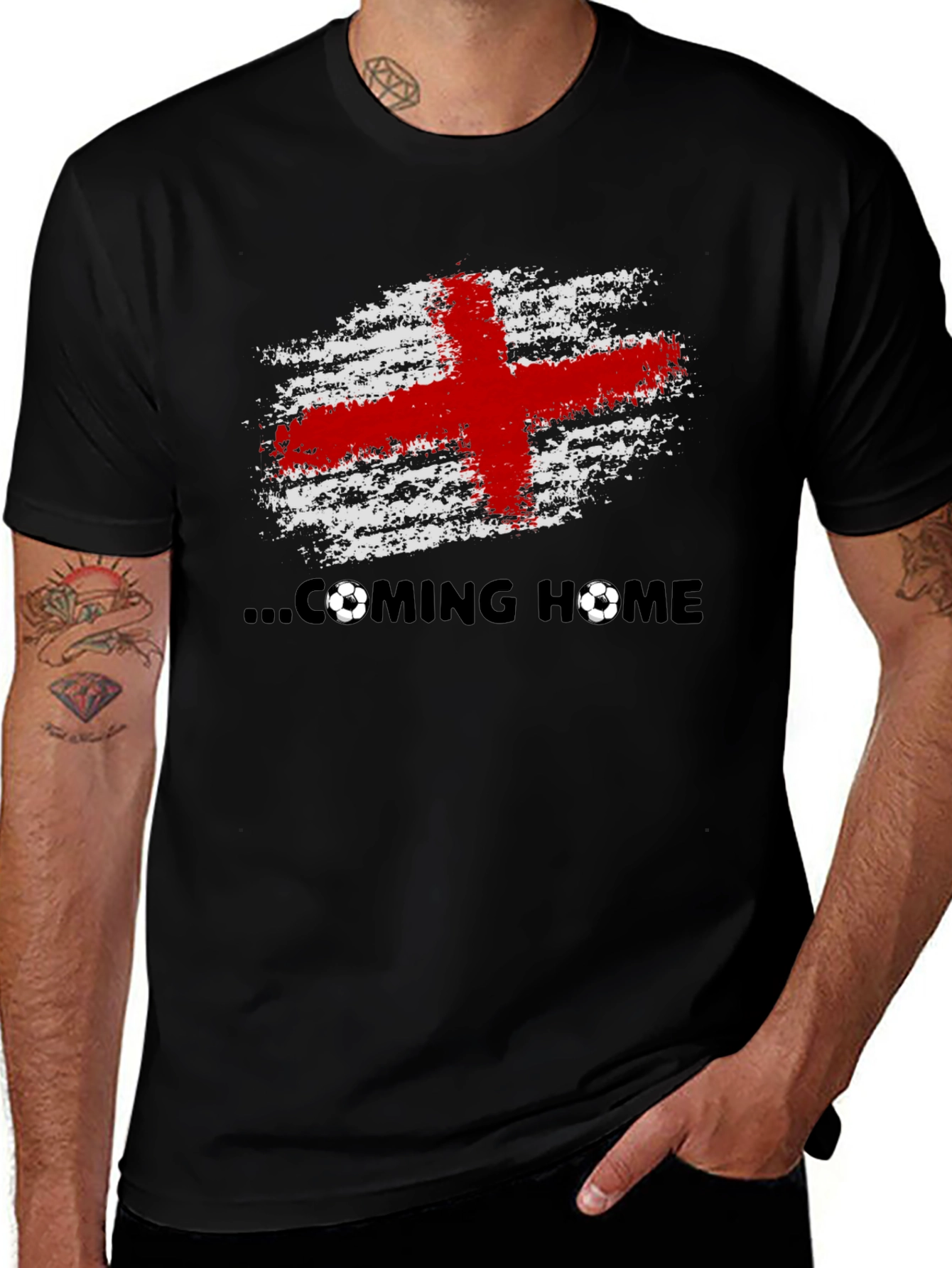 England Football T-Shirt - It's Coming Home