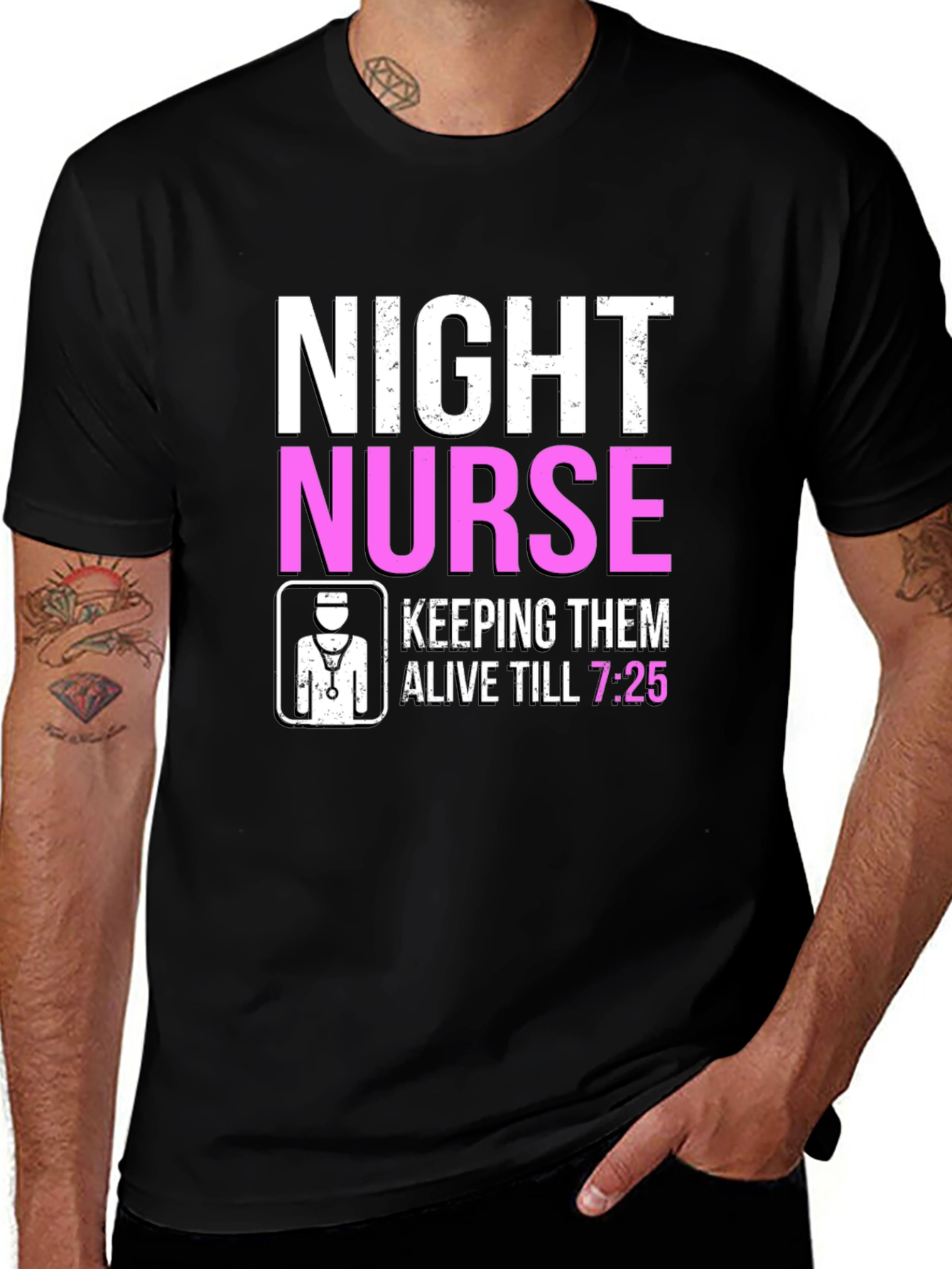 Night Nurse T-Shirt - Keeping Them Alive