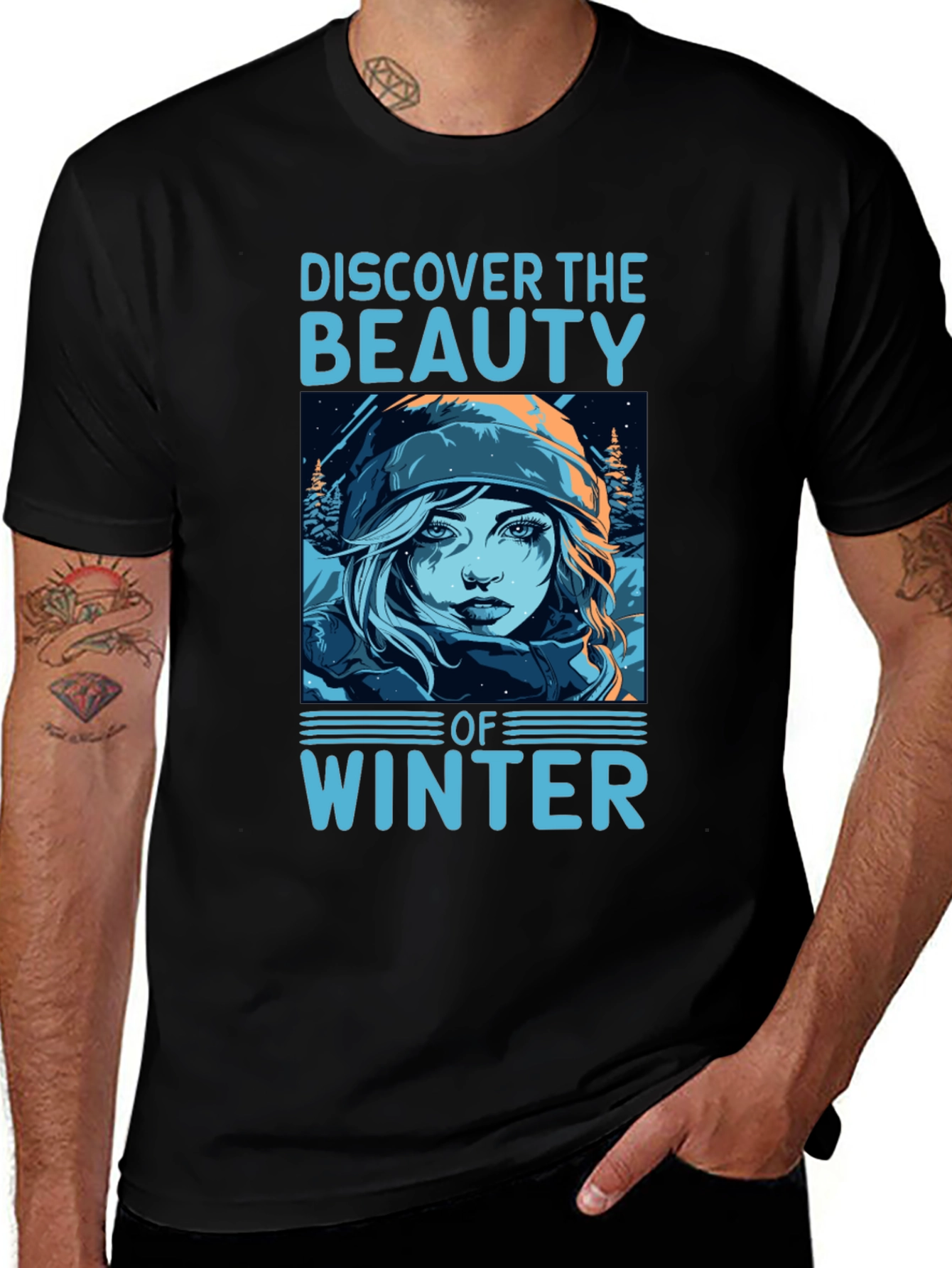 Variant 26 of Discover Winter Beauty T-Shirt