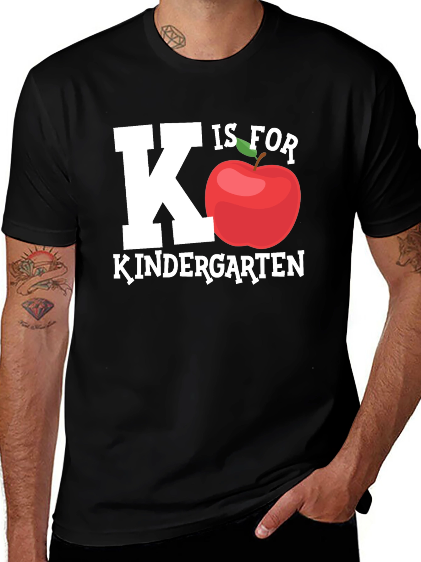 Variant 13 of K is for Kindergarten T-Shirt - Back to School