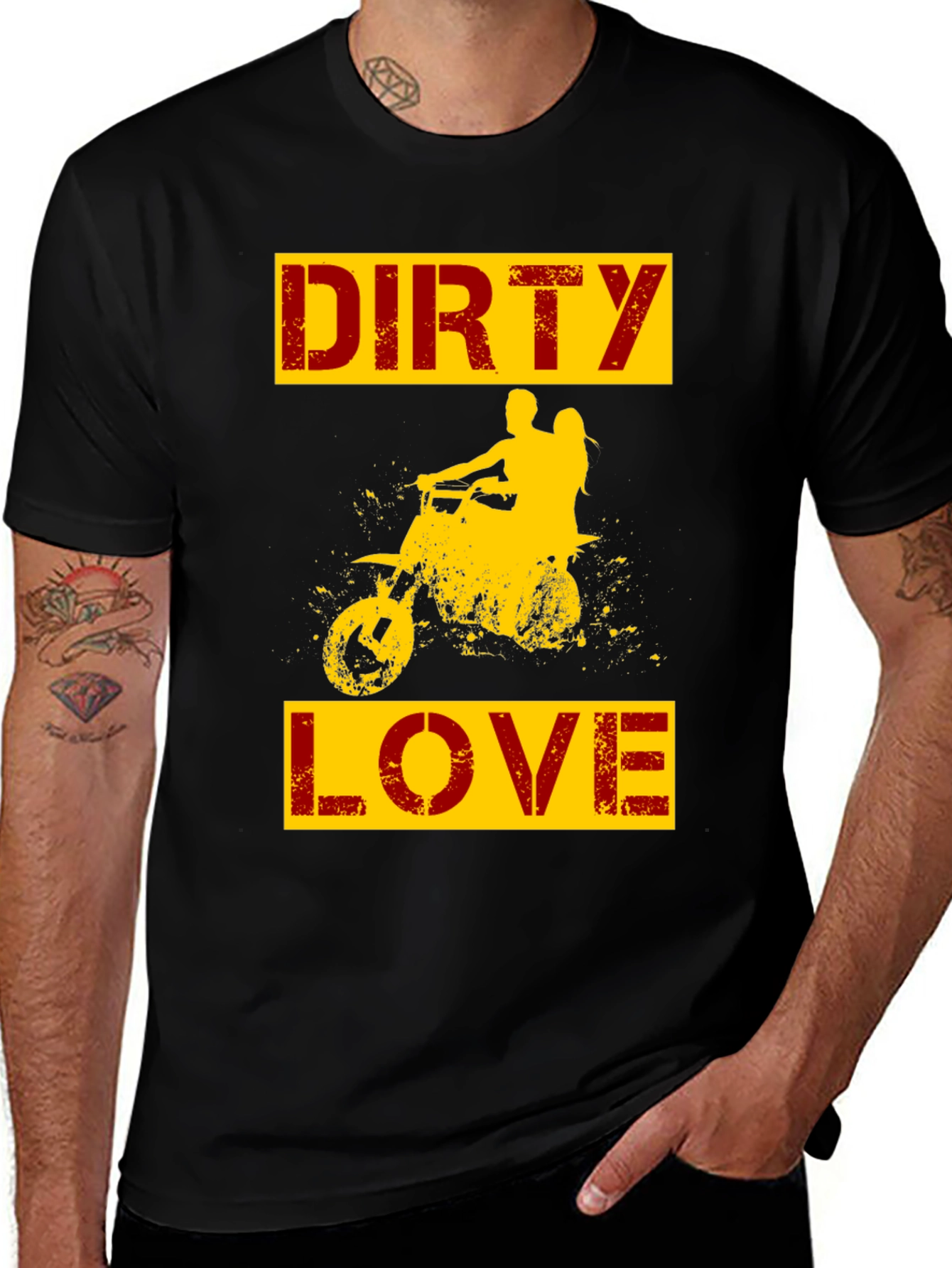 Variant 24 of Dirty Love Motorcross T-Shirt