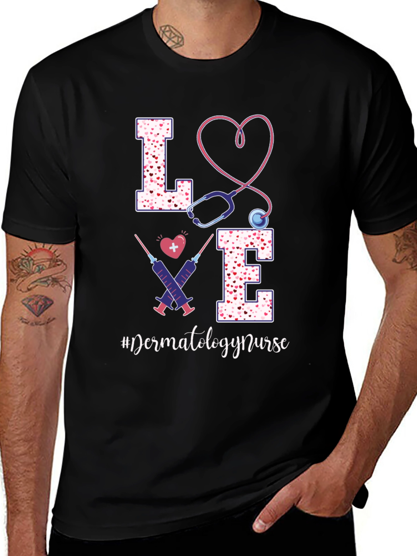 Dermatology Nurse Love T-Shirt