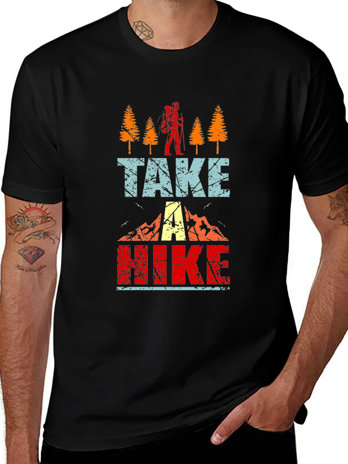 Variant 23 of Take a Hike Graphic Tee - Adventure Awaits