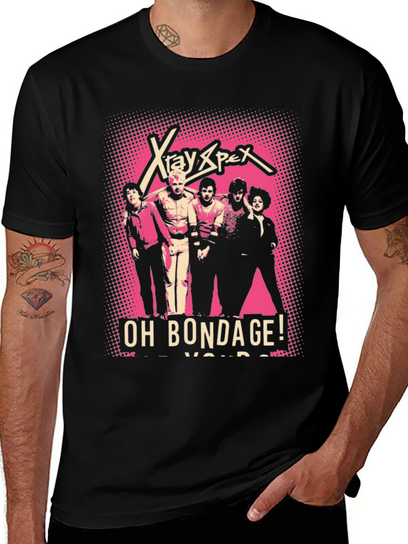 X-Ray Spex Oh Bondage! Up Yours! T-Shirt