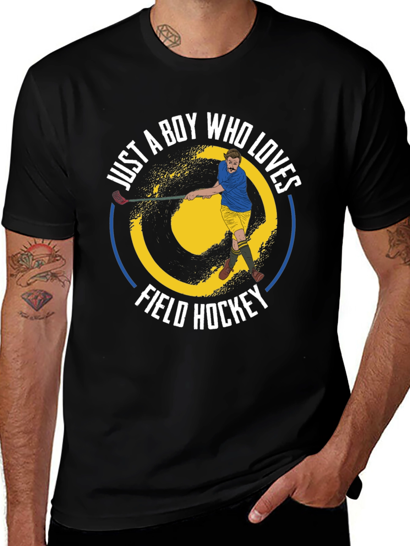 Field Hockey Lover Graphic Tee