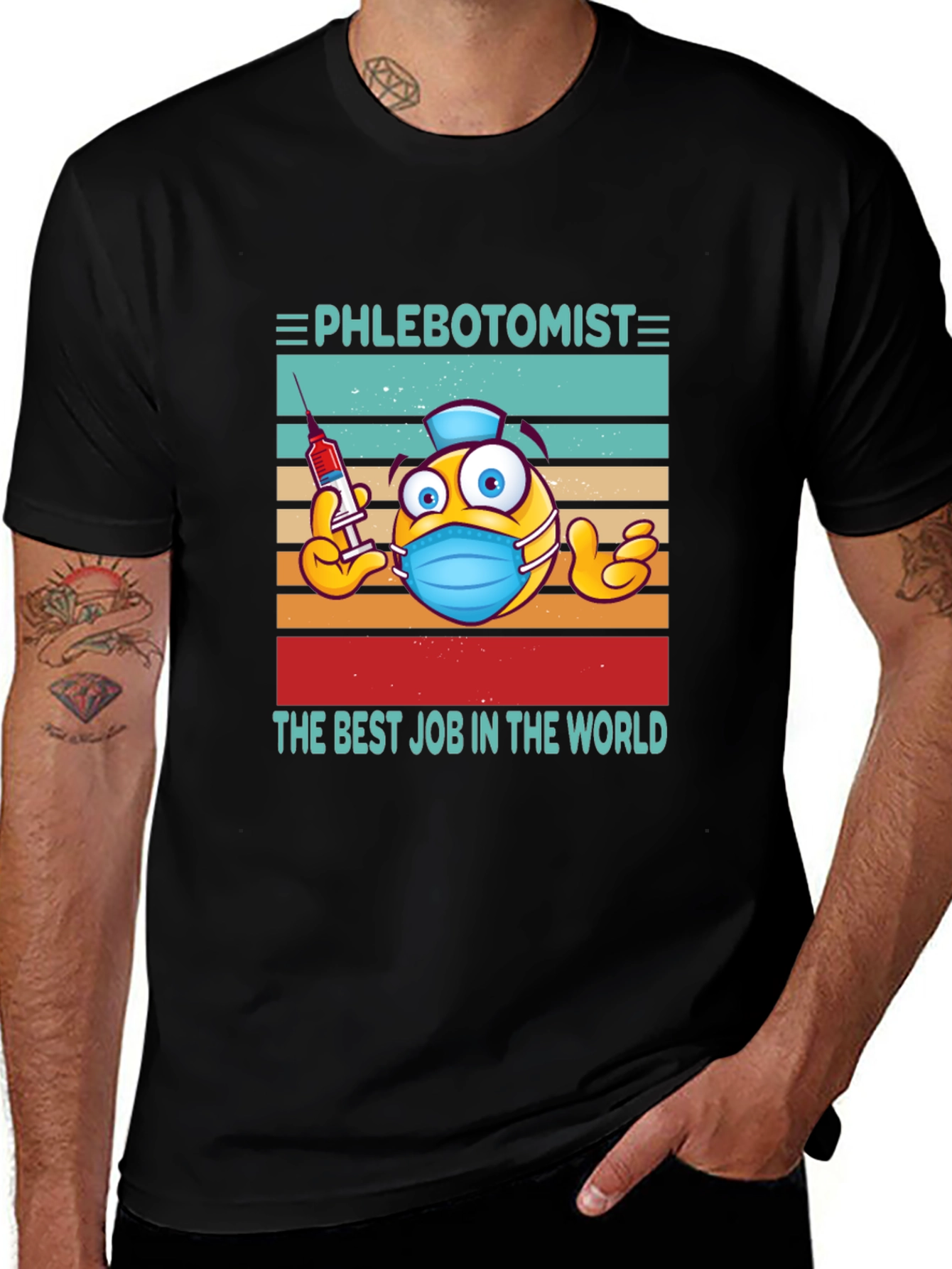 Variant 26 of Phlebotomist Best Job T-Shirt