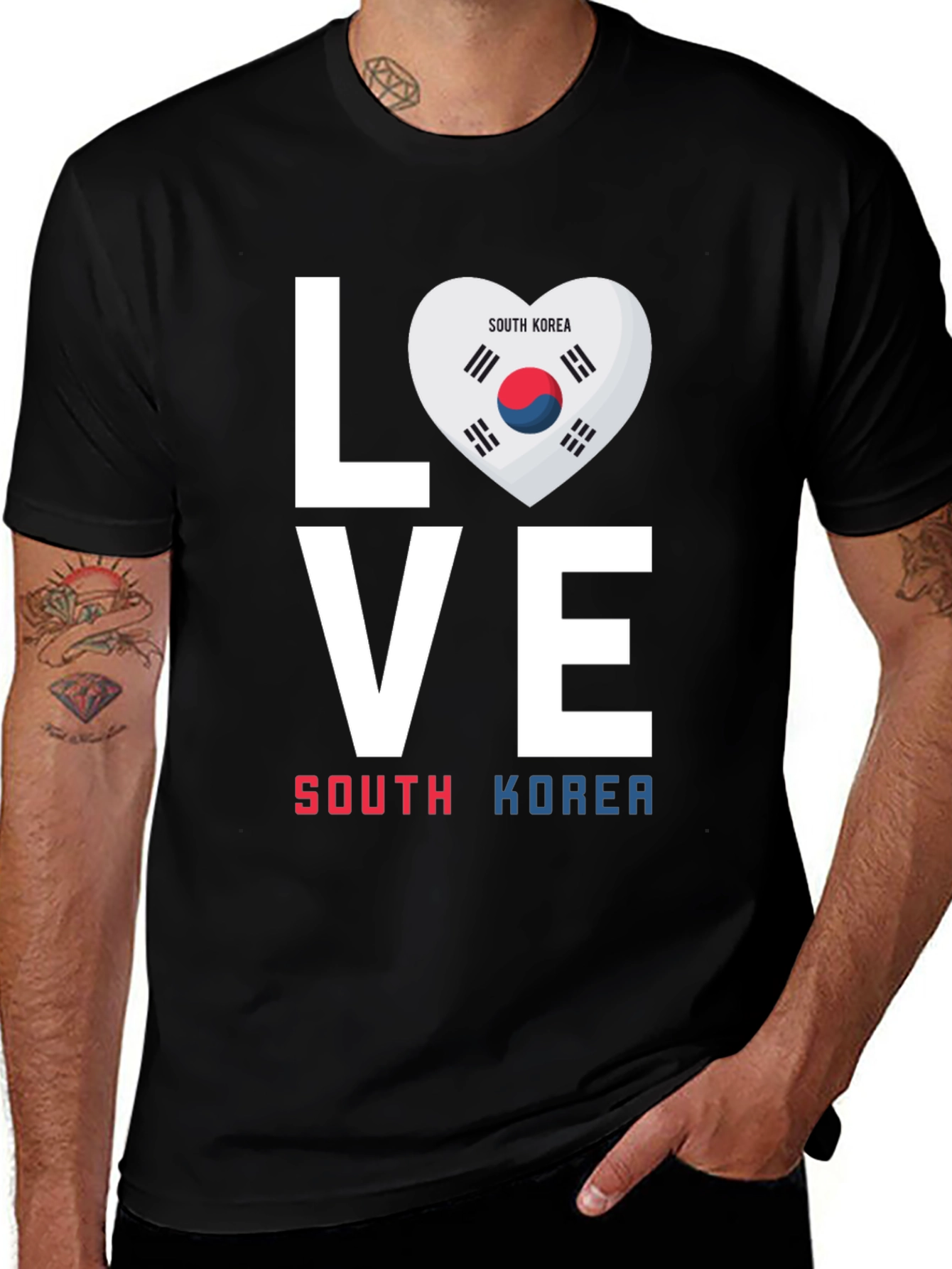 Love South Korea T-Shirt