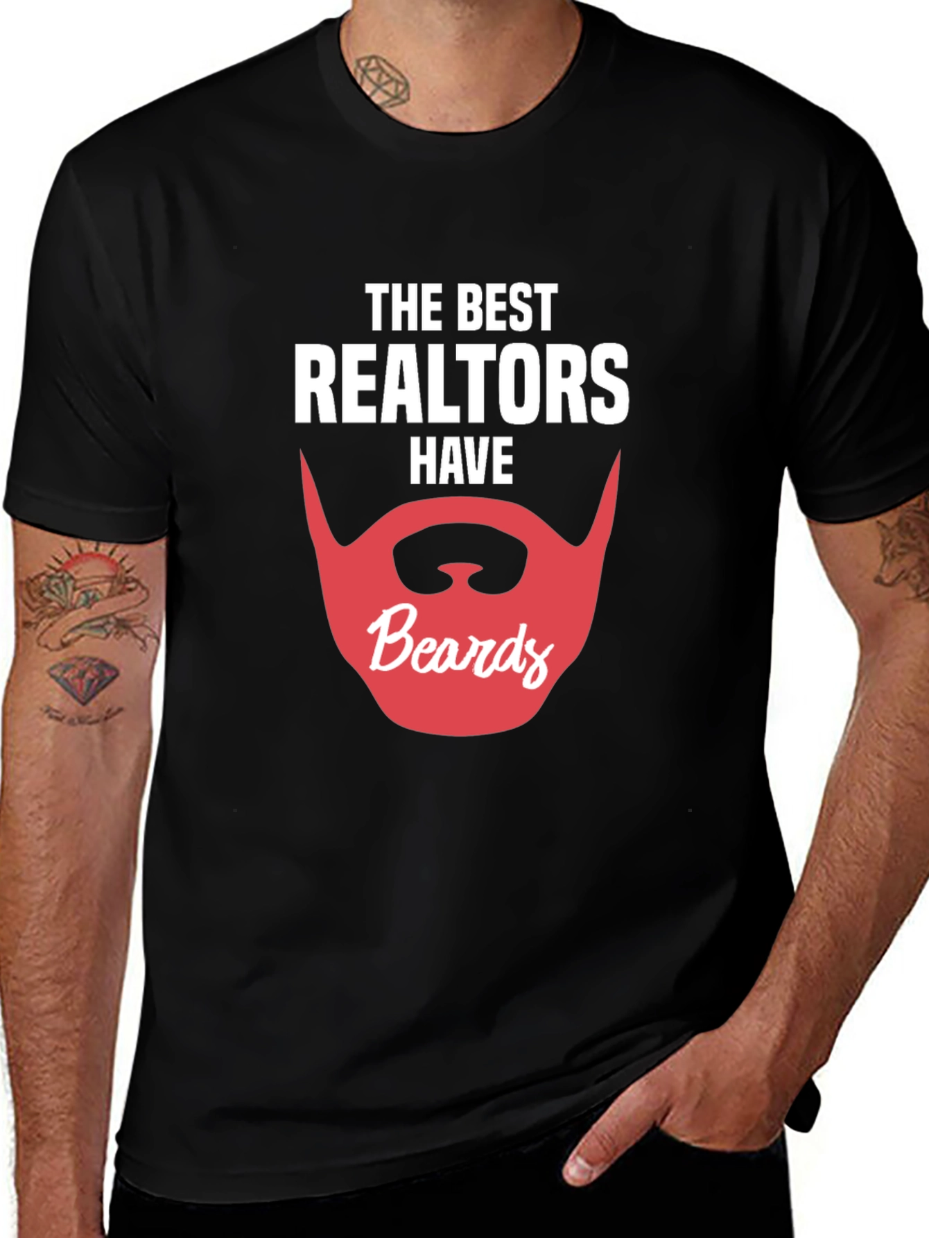 Variant 25 of Funny Realtor T-Shirt - The Best Realtors Have Beards