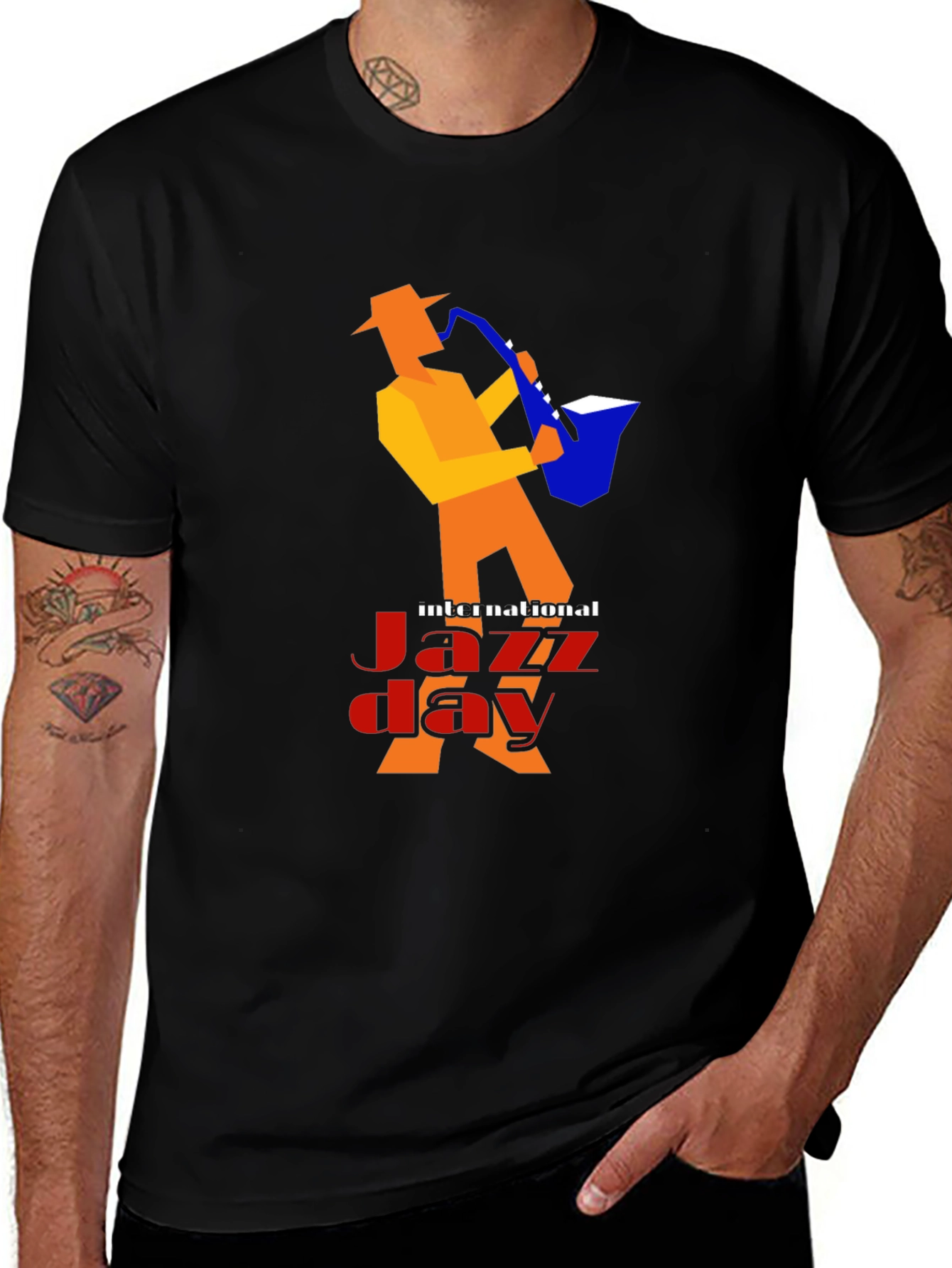 Variant 20 of International Jazz Day Graphic T-Shirt